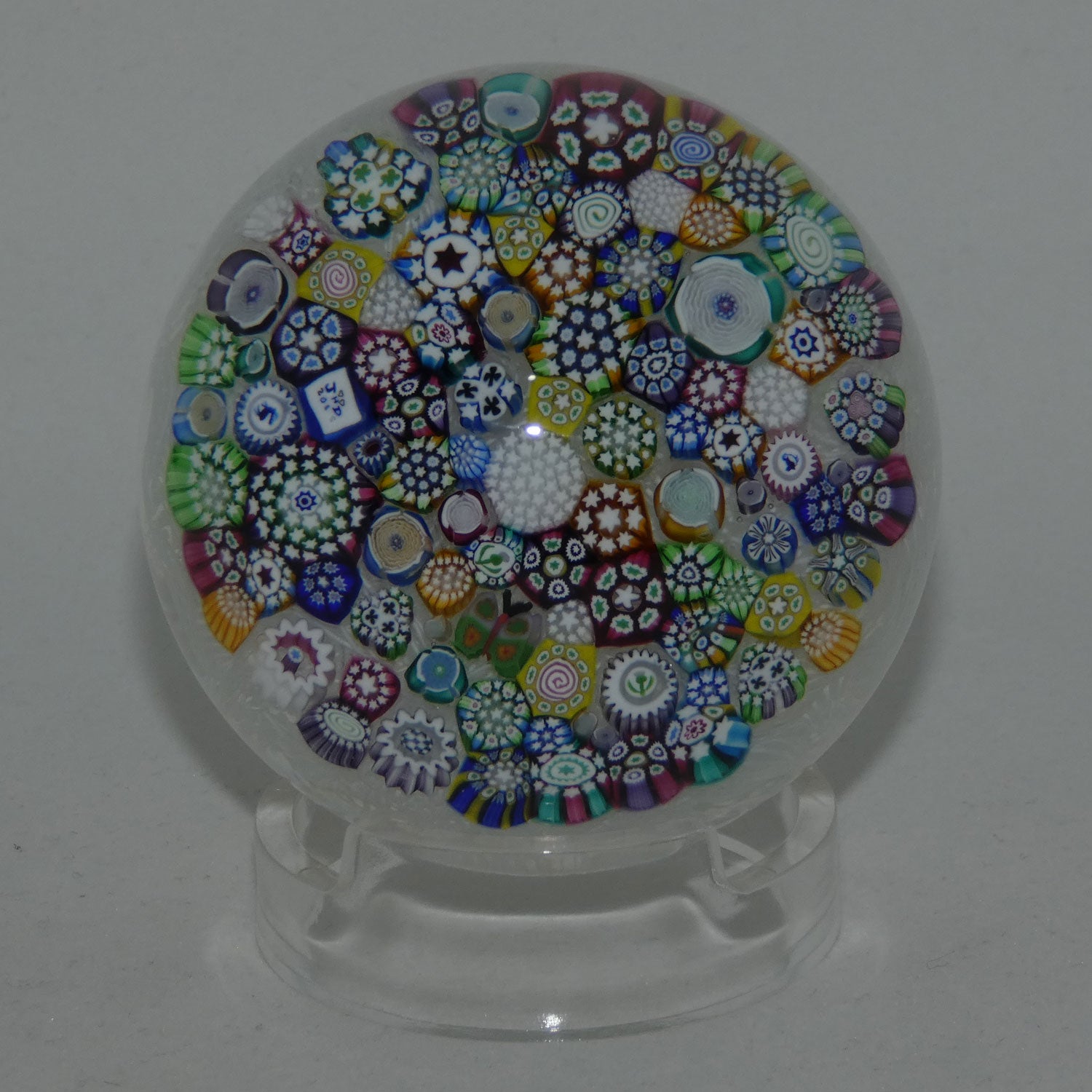 About John Deacons Glass Millefiori Paperweights