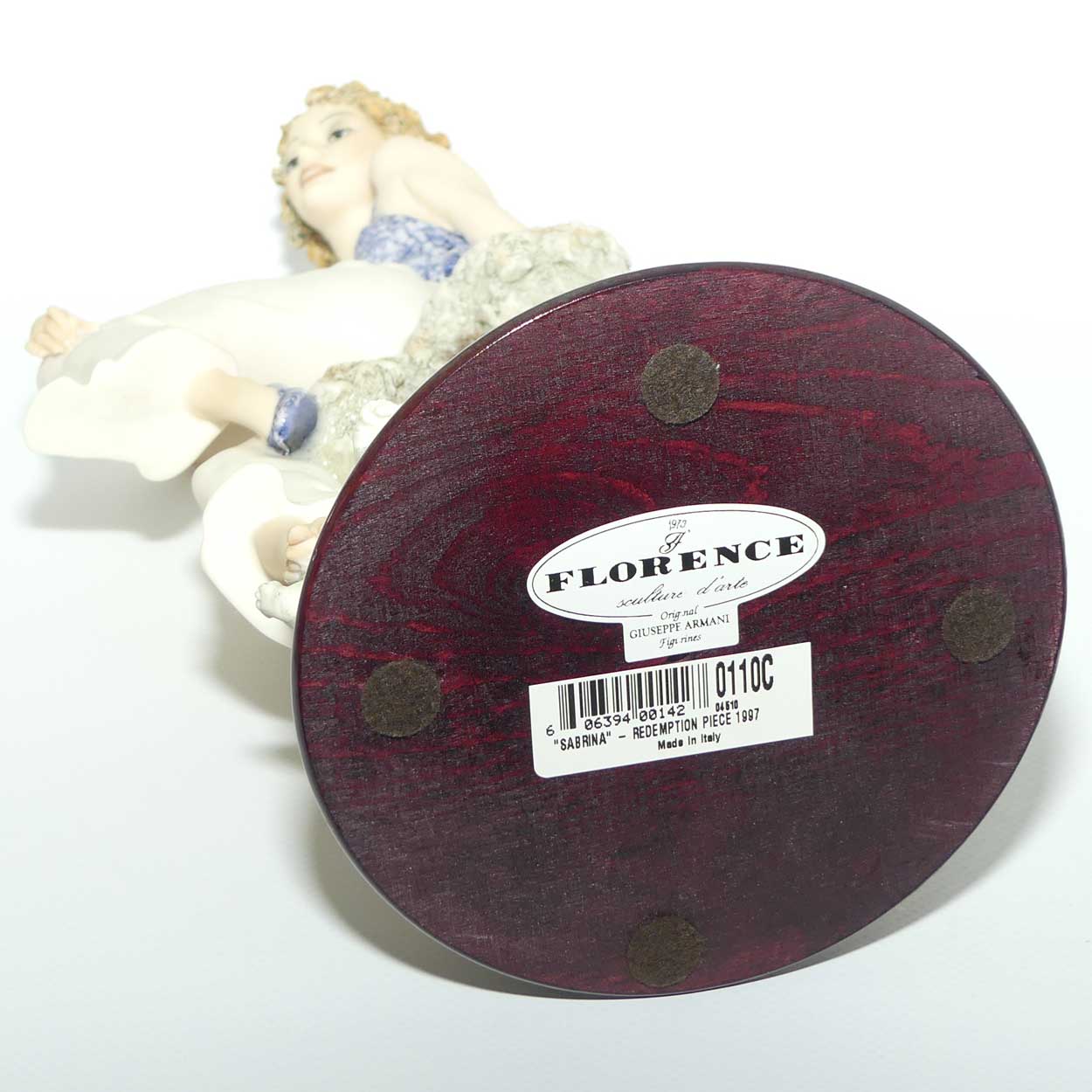 Giuseppe Armani Florence figure | 0110C | Sabrina | 1997 Member piece | Cert + boxed