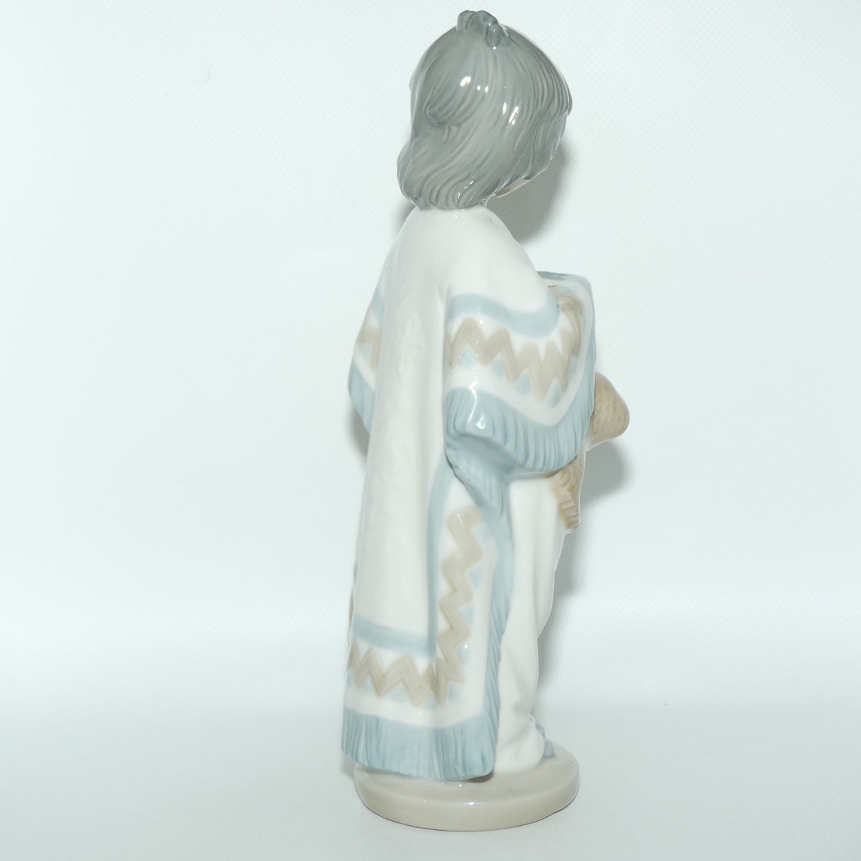 Nao by Lladro figure Mexican Boy holding Sombrero | #0360
