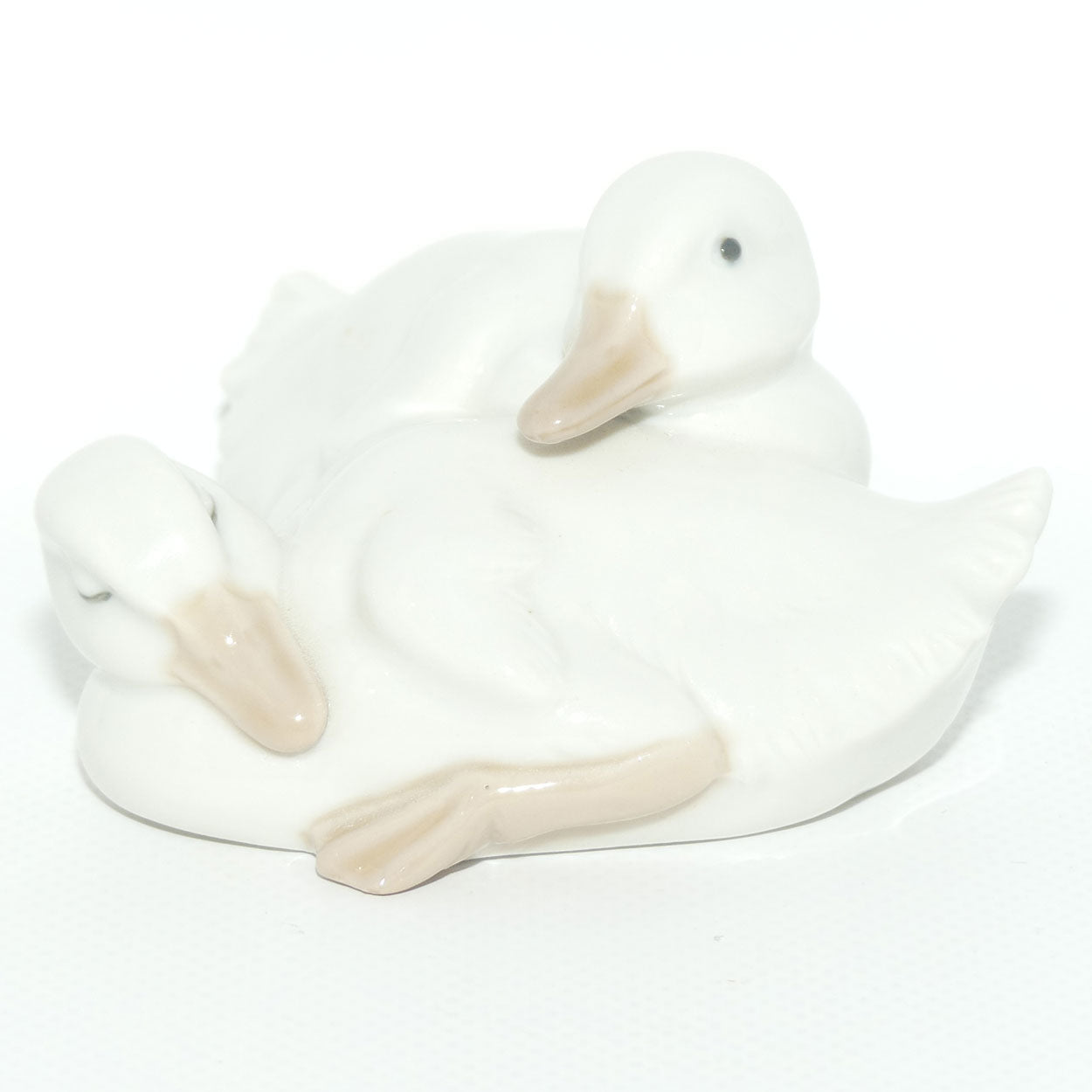 Nao by Lladro figure of Ducks Snuggling | #0368 | Gloss