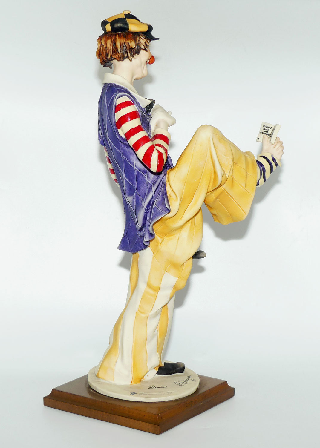 Giuseppe Armani Florence figure | 0398E | The Learned Clown | unboxed