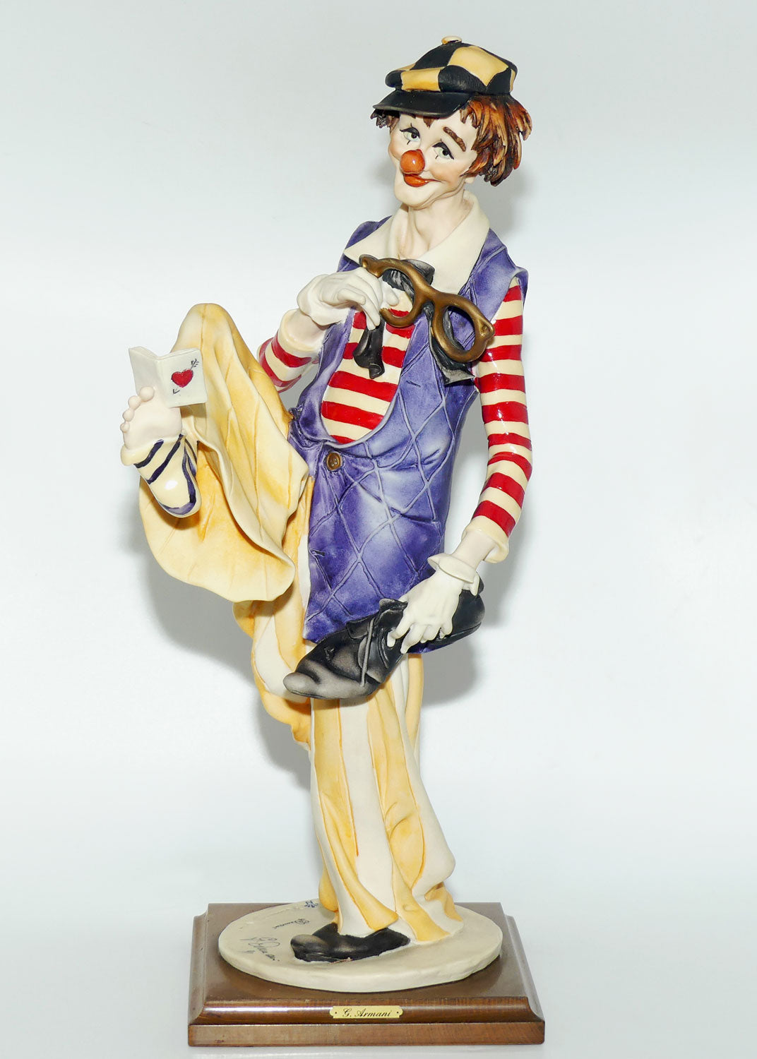 Giuseppe Armani Florence figure | 0398E | The Learned Clown | unboxed