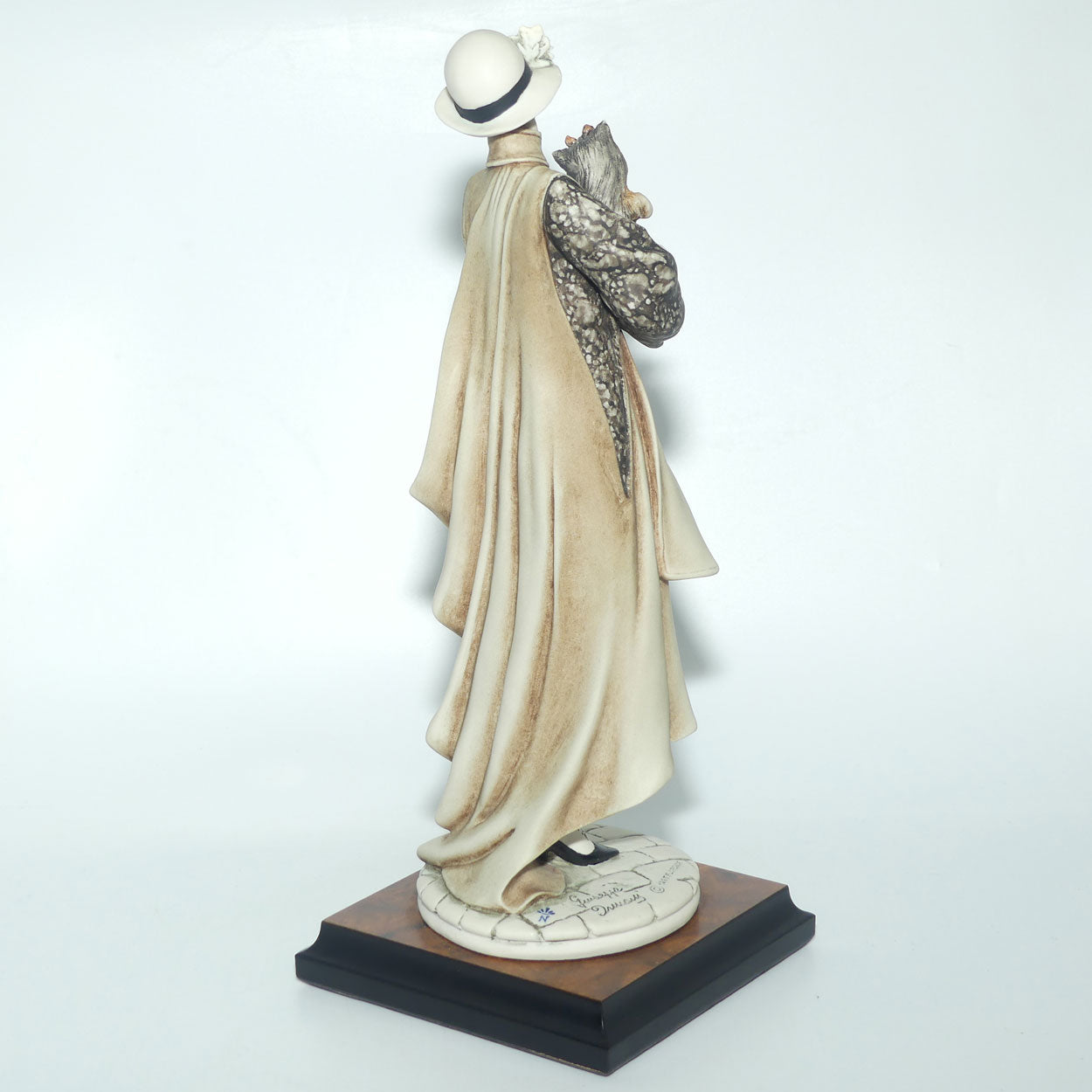 Giuseppe Armani Florence figure | 0468C | Young Lady with Yorkshire Terrier | Boxed