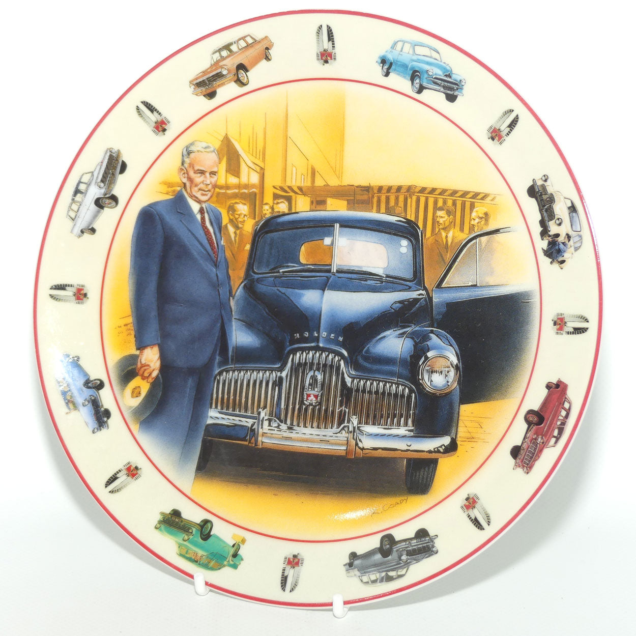 Bradex 03 M02 4.9 plate | The All Australian Car Series | The Birth of the Australian Car | Plate Number 061-C