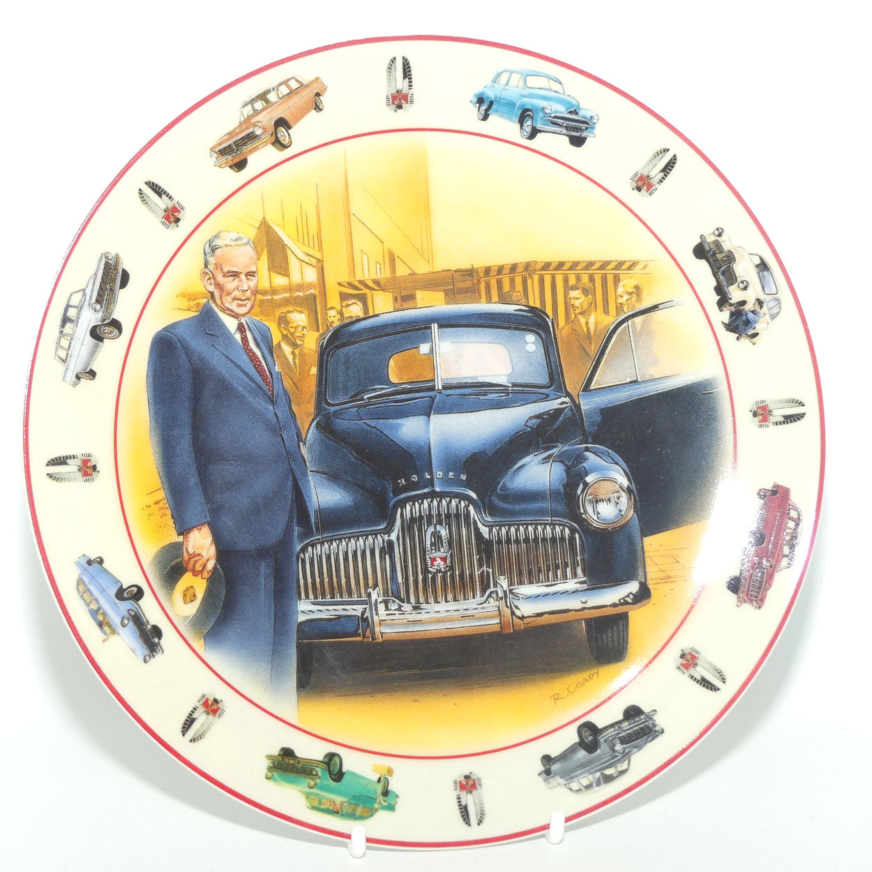 Bradex 03 M02 4.9 plate | The All Australian Car Series | The Birth of the Australian Car | Plate Number 061-C