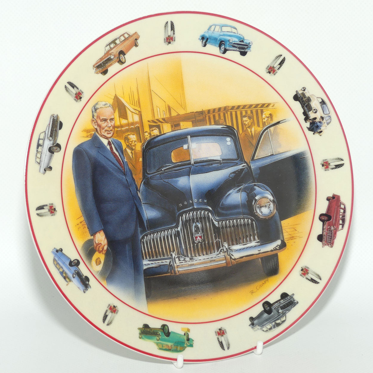 Bradex 03 M02 4.9 plate | The All Australian Car Series | The Birth of the Australian Car | Plate Number 061-C