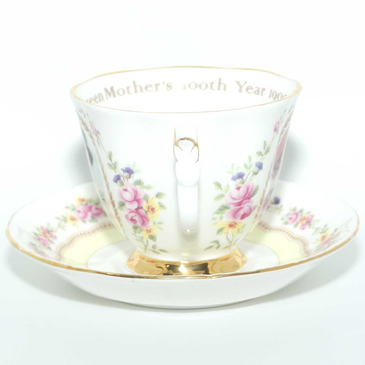 Royal Albert duo | 100th Year of H.M. Queen Elizabeth The Queen Mother