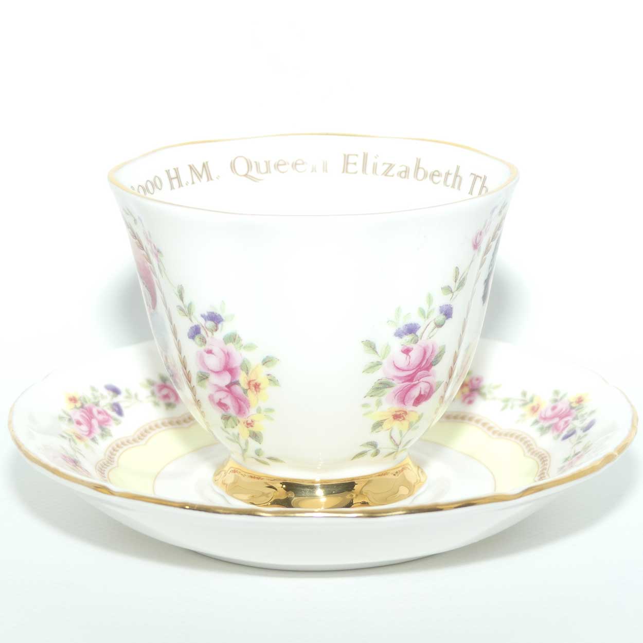 Royal Albert duo | 100th Year of H.M. Queen Elizabeth The Queen Mother