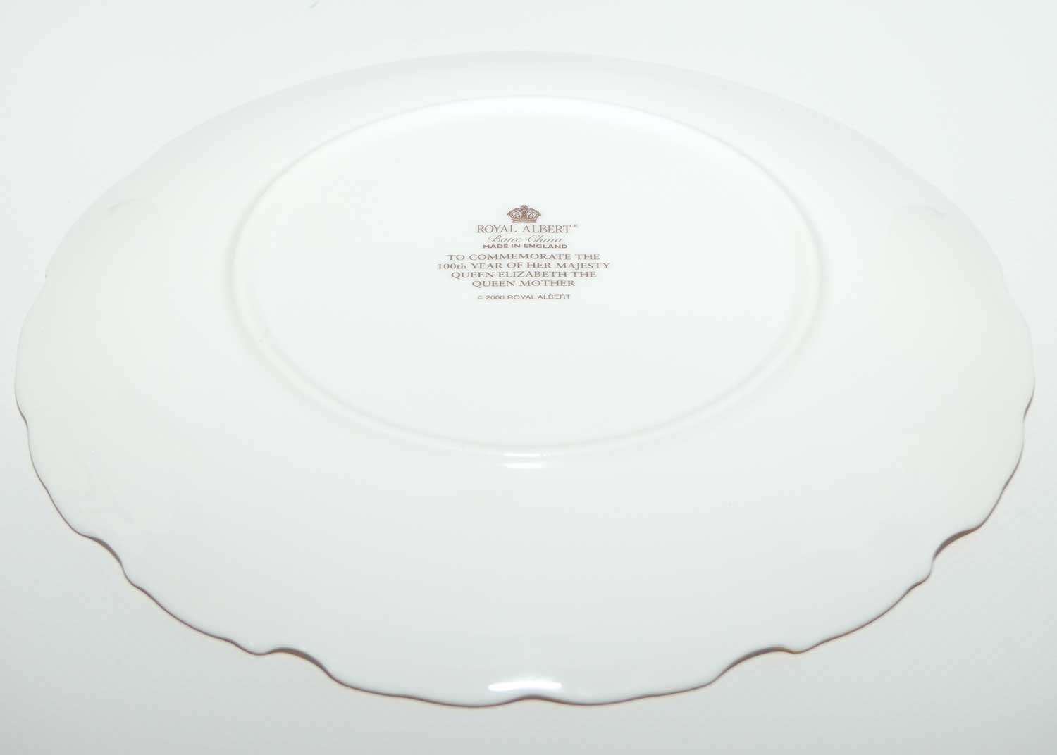 Royal Albert plate | 21cm | 100th Year of H.M. Queen Elizabeth The Queen Mother
