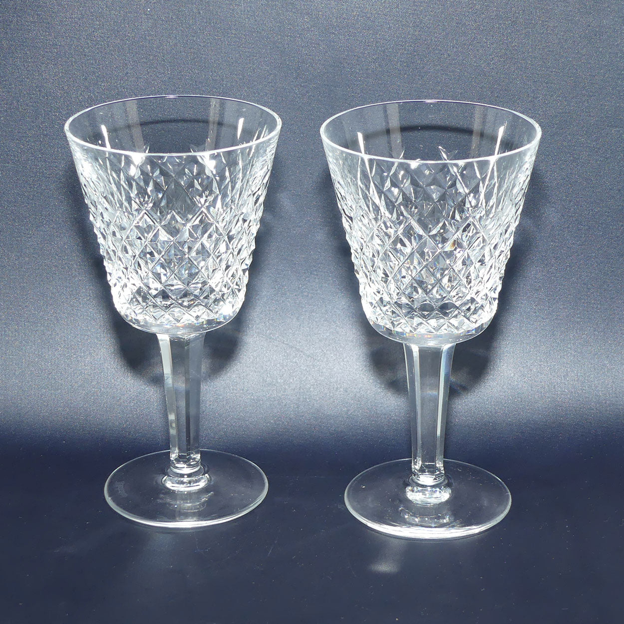 Waterford Crystal Alana pattern set of 6 Wine Glasses | 100ml