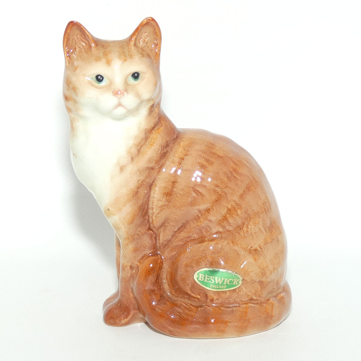 #1031 Beswick Cat | Ginger Striped