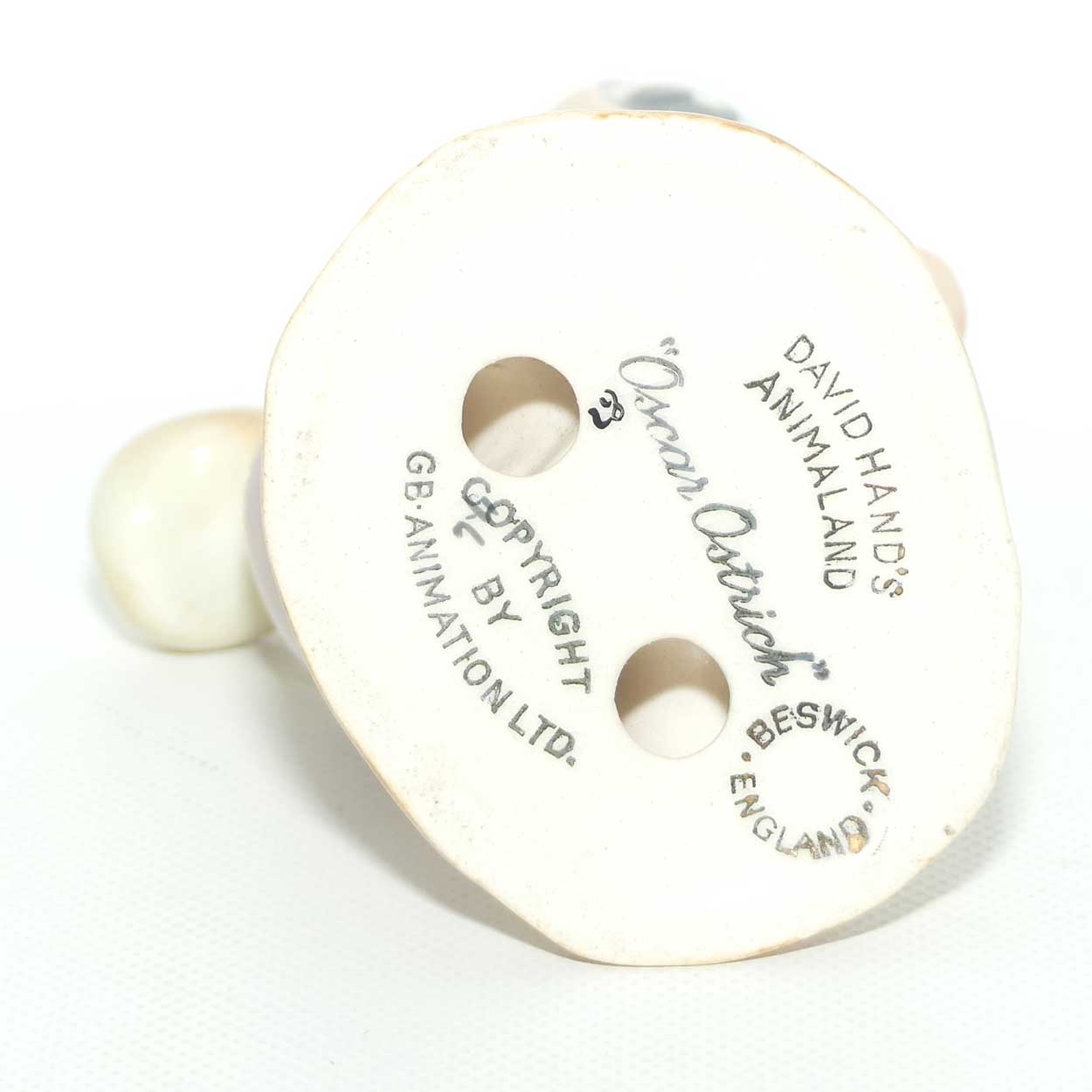 #1154 Beswick David Hand's Animaland | Oscar Ostrich