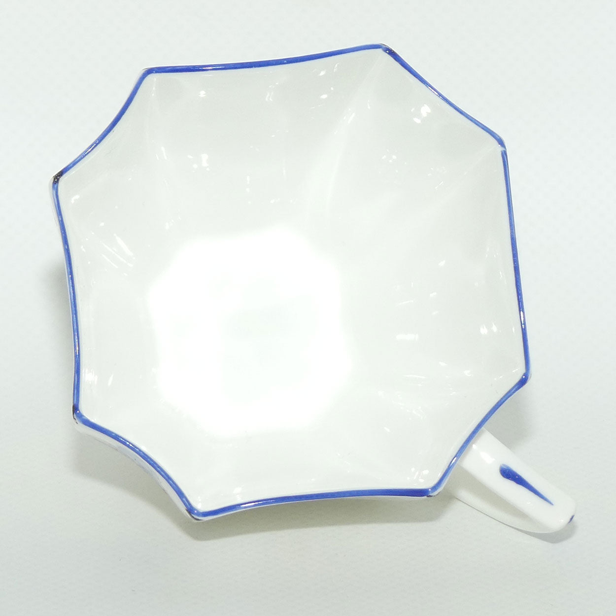 Shelley Queen Anne shape trio | Blue Iris pattern | #11561