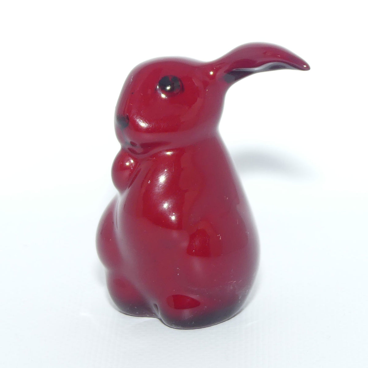 #1165 Royal Doulton Flambe figure Lop-Eared Rabbit | Small | signed