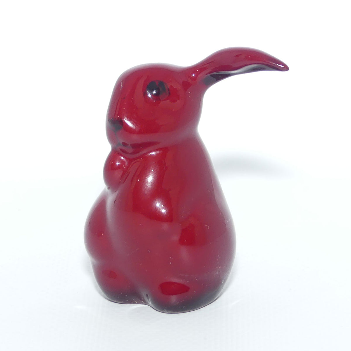 #1165 Royal Doulton Flambe figure Lop-Eared Rabbit | Small | signed