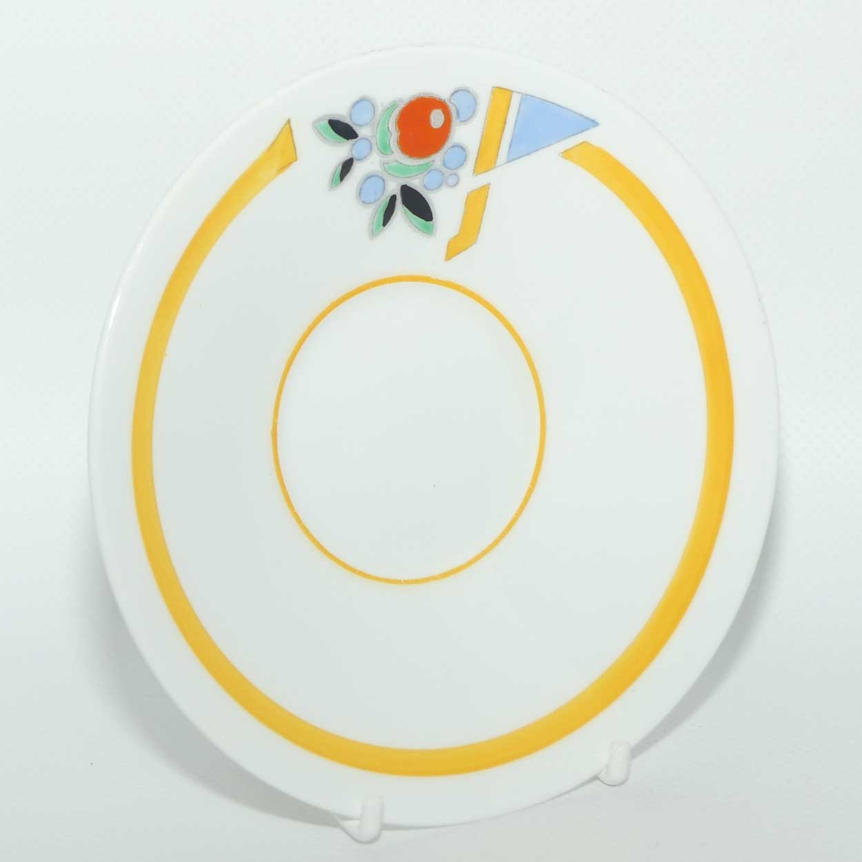 Shelley Mode shape Yellow and Blue J pattern trio | Pure Art Deco | 11778