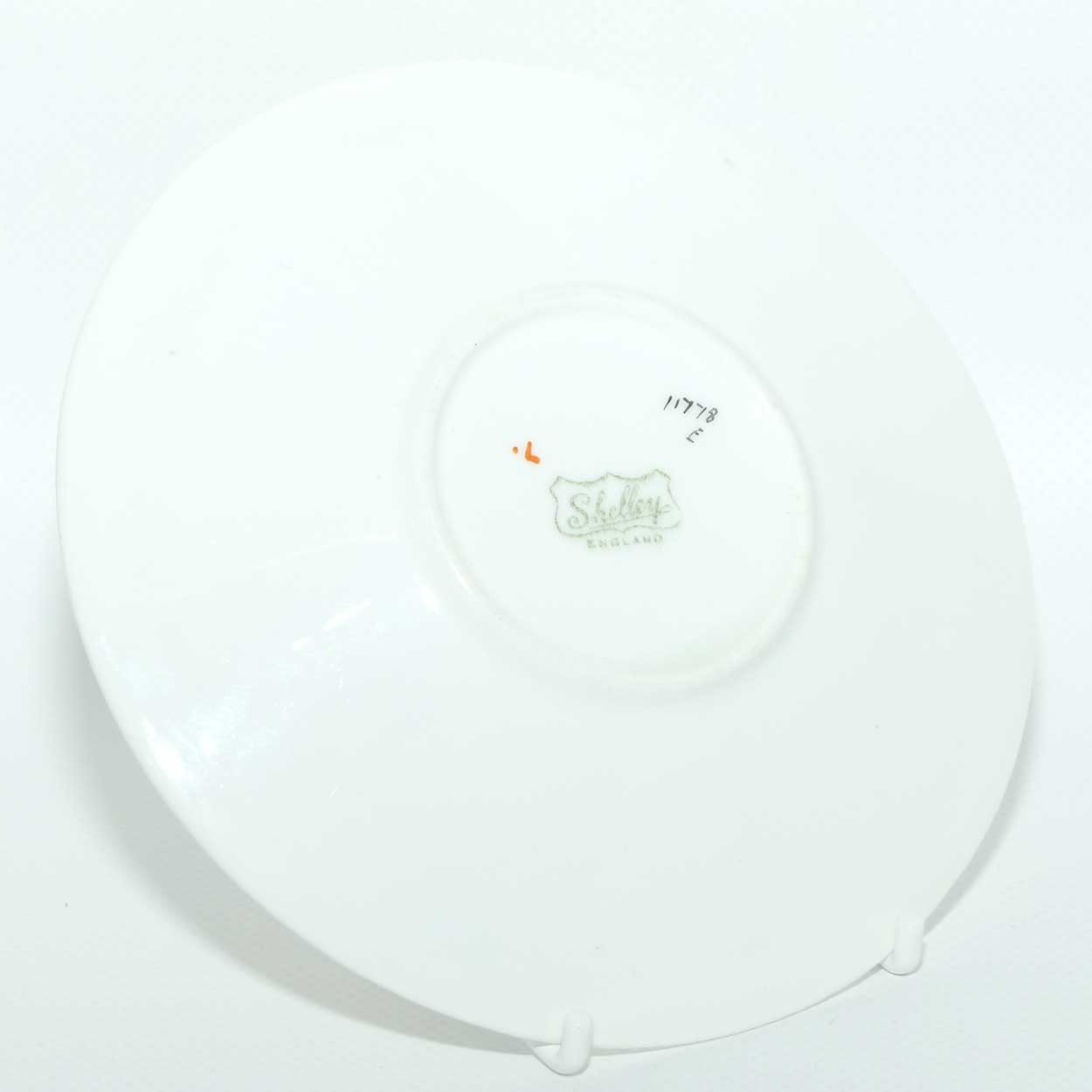 Shelley Mode shape Yellow and Blue J pattern trio | Pure Art Deco | 11778