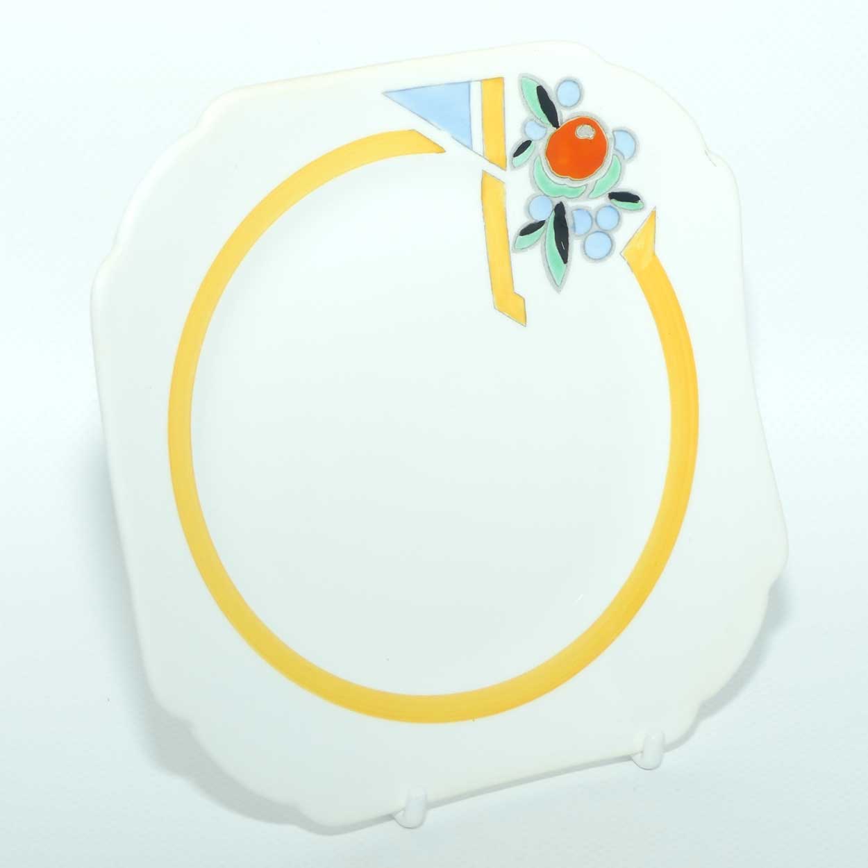 Shelley Mode shape Yellow and Blue J pattern trio | Pure Art Deco | 11778