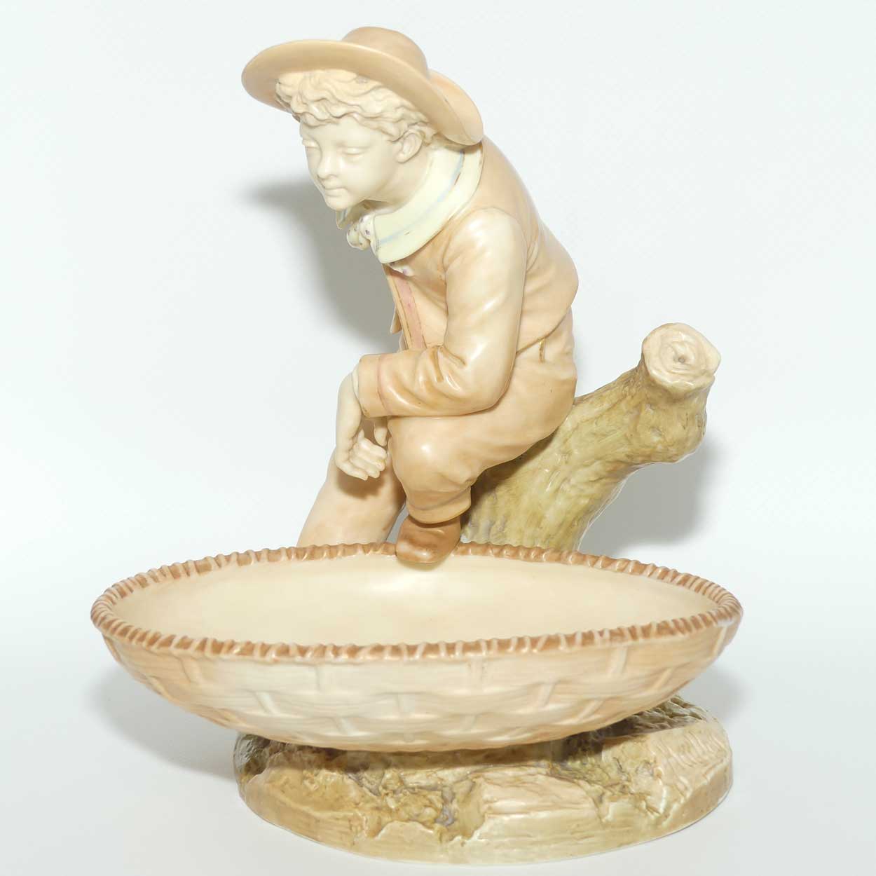 Royal Worcester figure Boy in Tree | Model 1177 | James Hadley