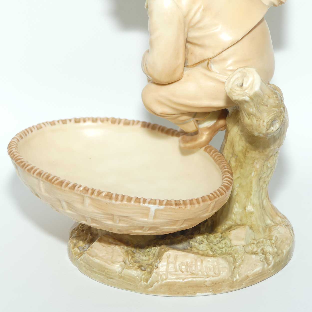 Royal Worcester figure Boy in Tree | Model 1177 | James Hadley