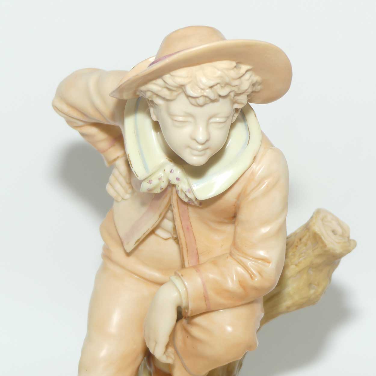 Royal Worcester figure Boy in Tree | Model 1177 | James Hadley