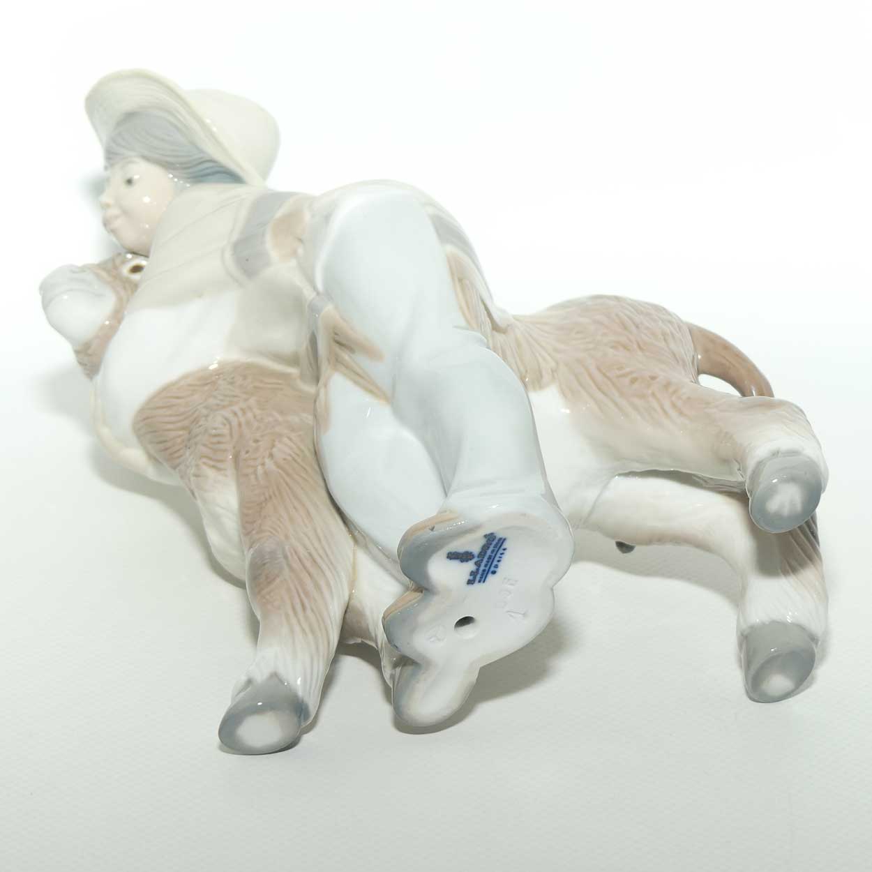 Lladro figure Platero and Marcelino #1181