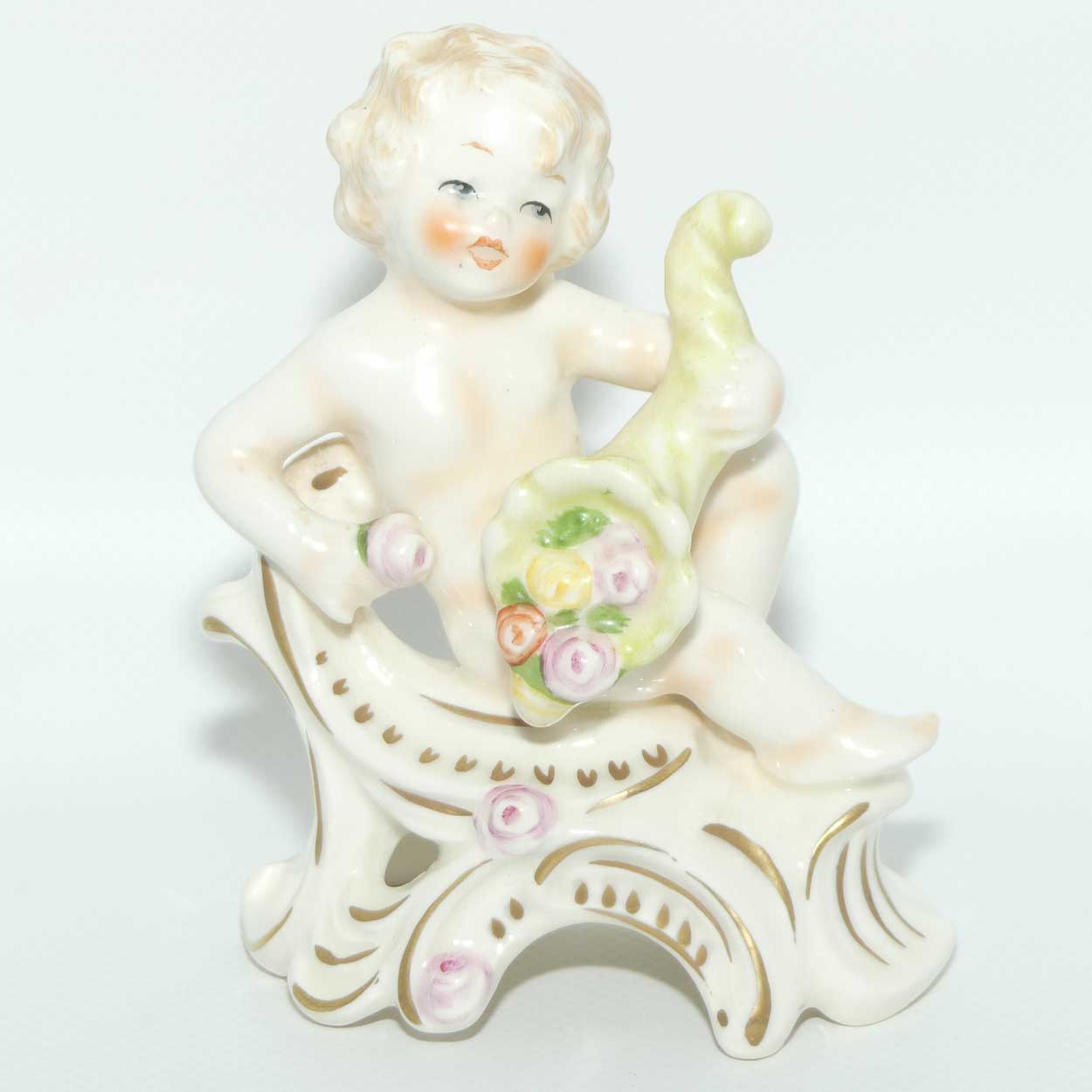 Goebel figure Putti with Horn of Plenty | Model 12001 - 12