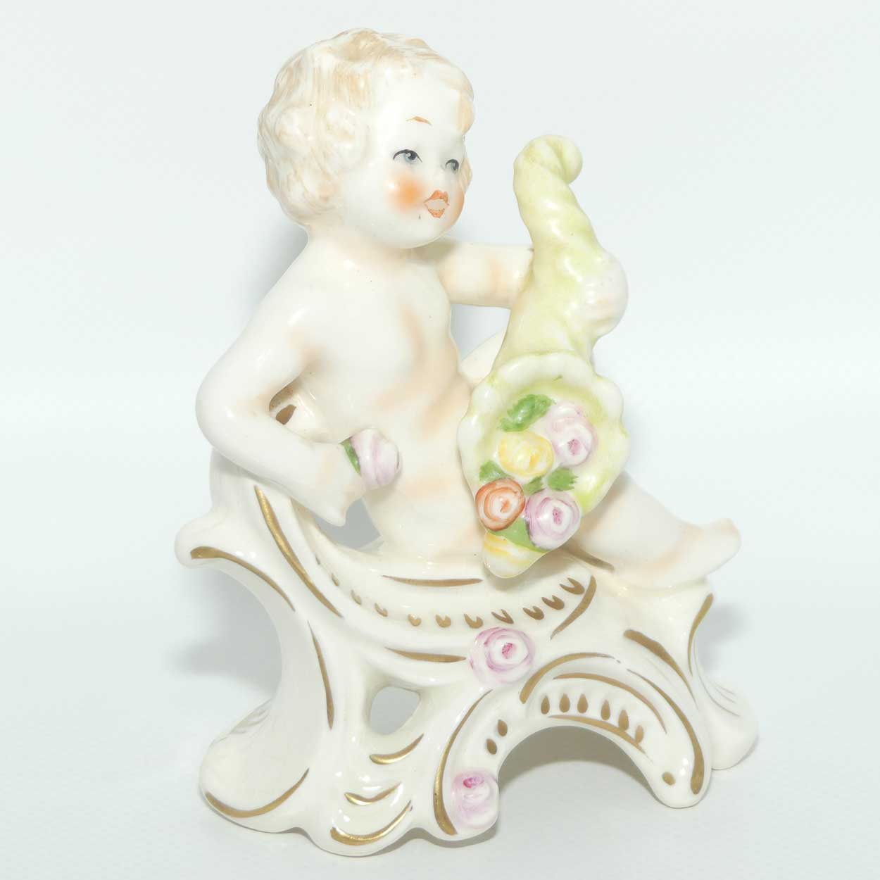 Goebel figure Putti with Horn of Plenty | Model 12001 - 12