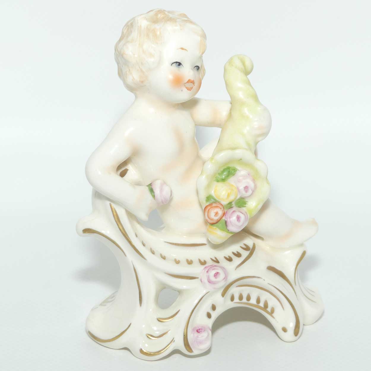 Goebel figure Putti with Horn of Plenty | Model 12001 - 12