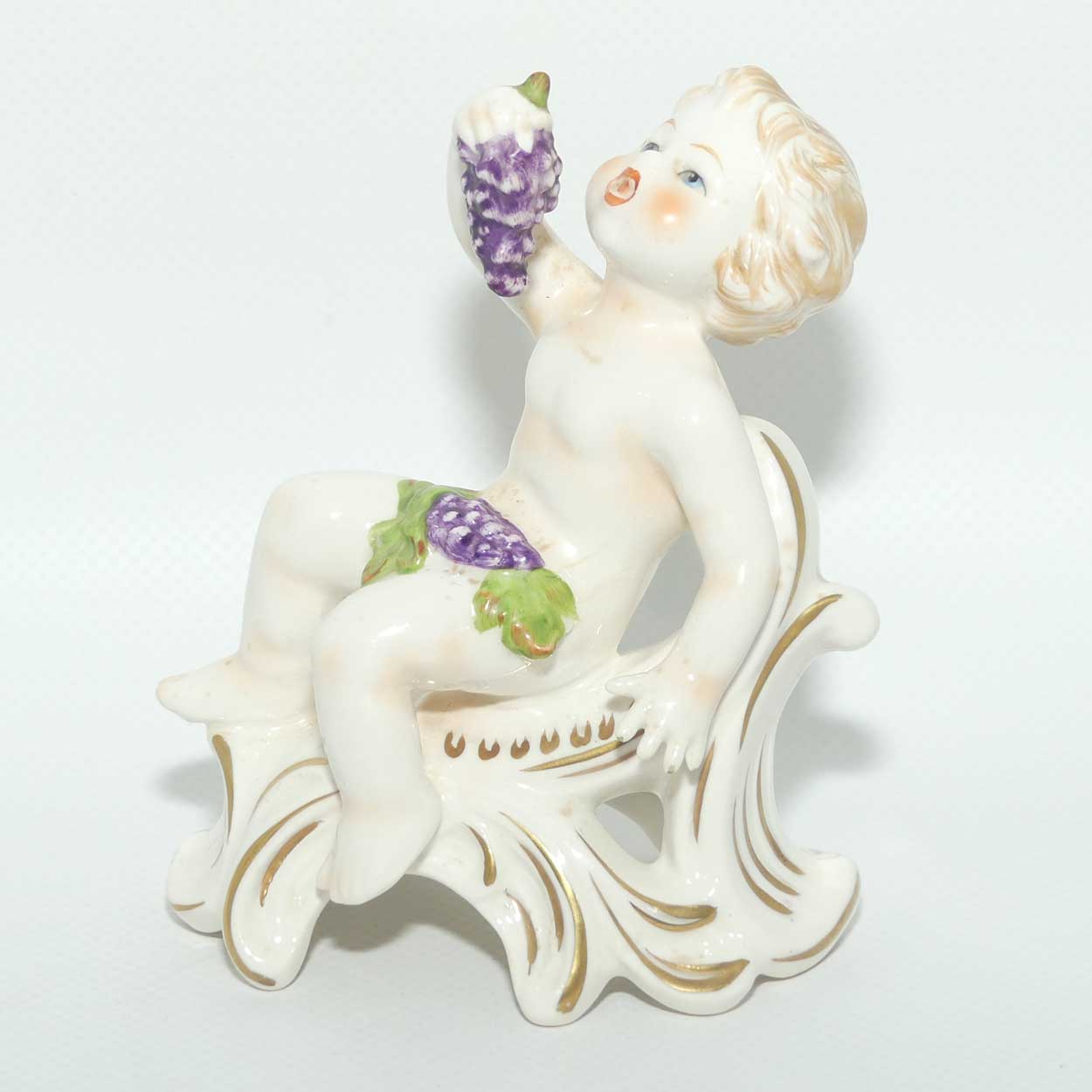Goebel figure Putti with Grapes | Model 12003 - 12 | Ltd Ed 4473/5000