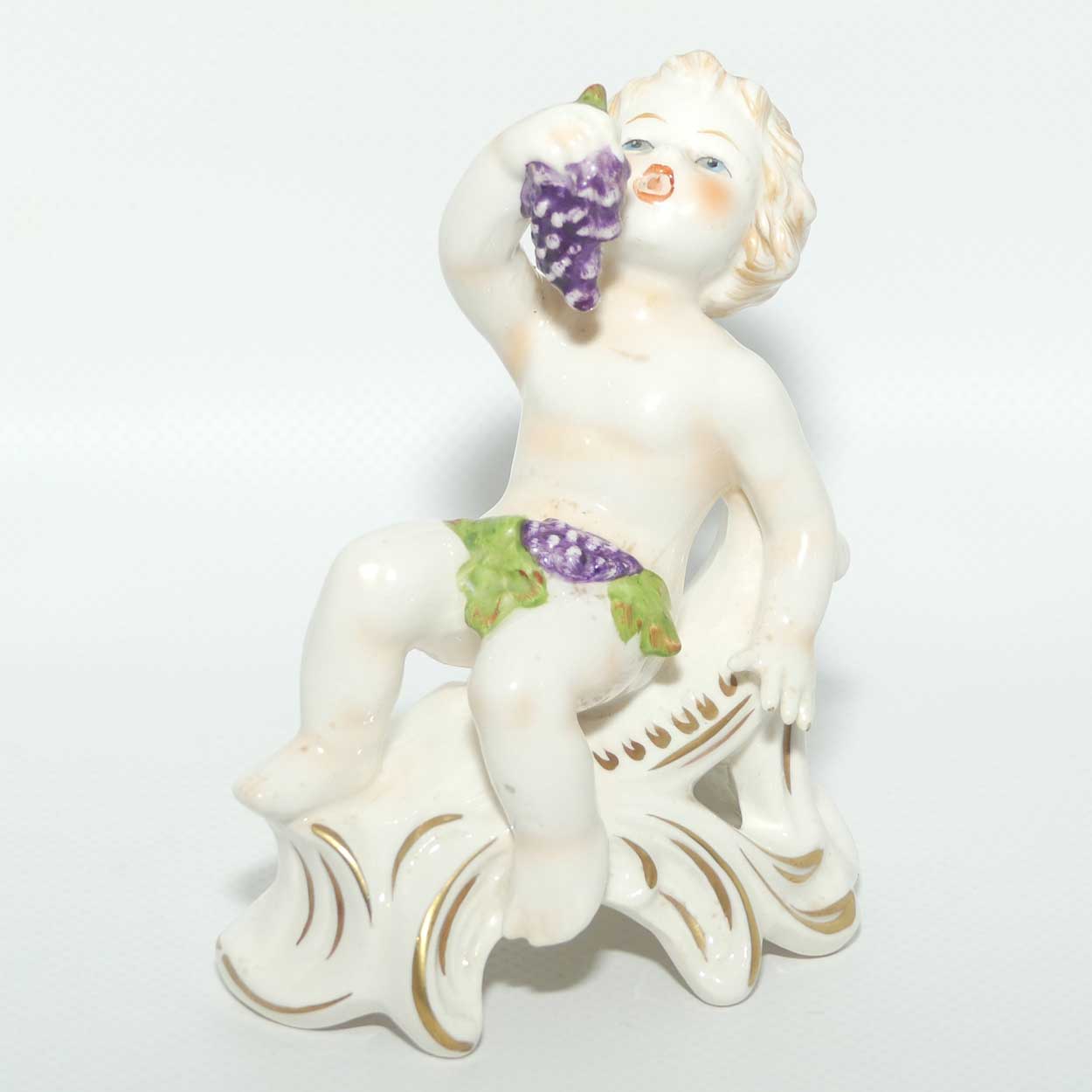Goebel figure Putti with Grapes | Model 12003 - 12 | Ltd Ed 4473/5000