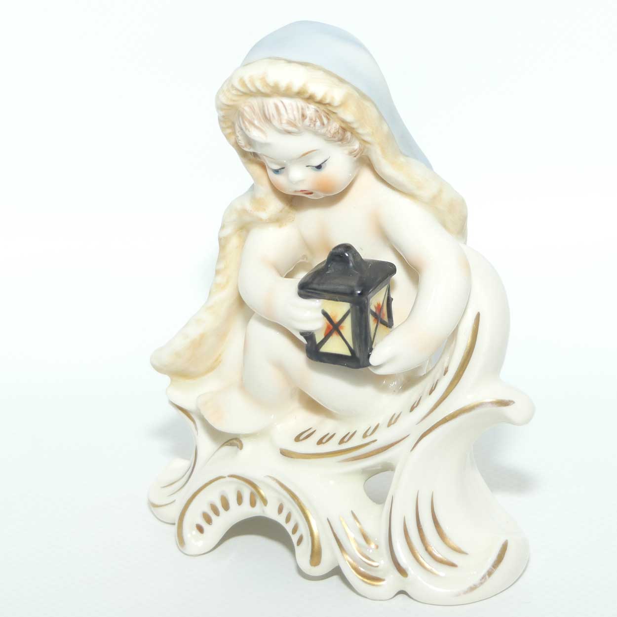 Goebel figure Cherub with Lantern | Model 12004 - 12