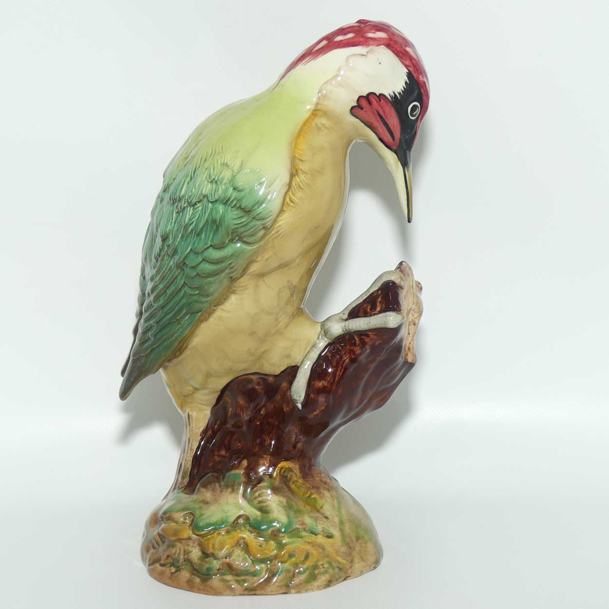 #1218B Beswick Green Woodpecker
