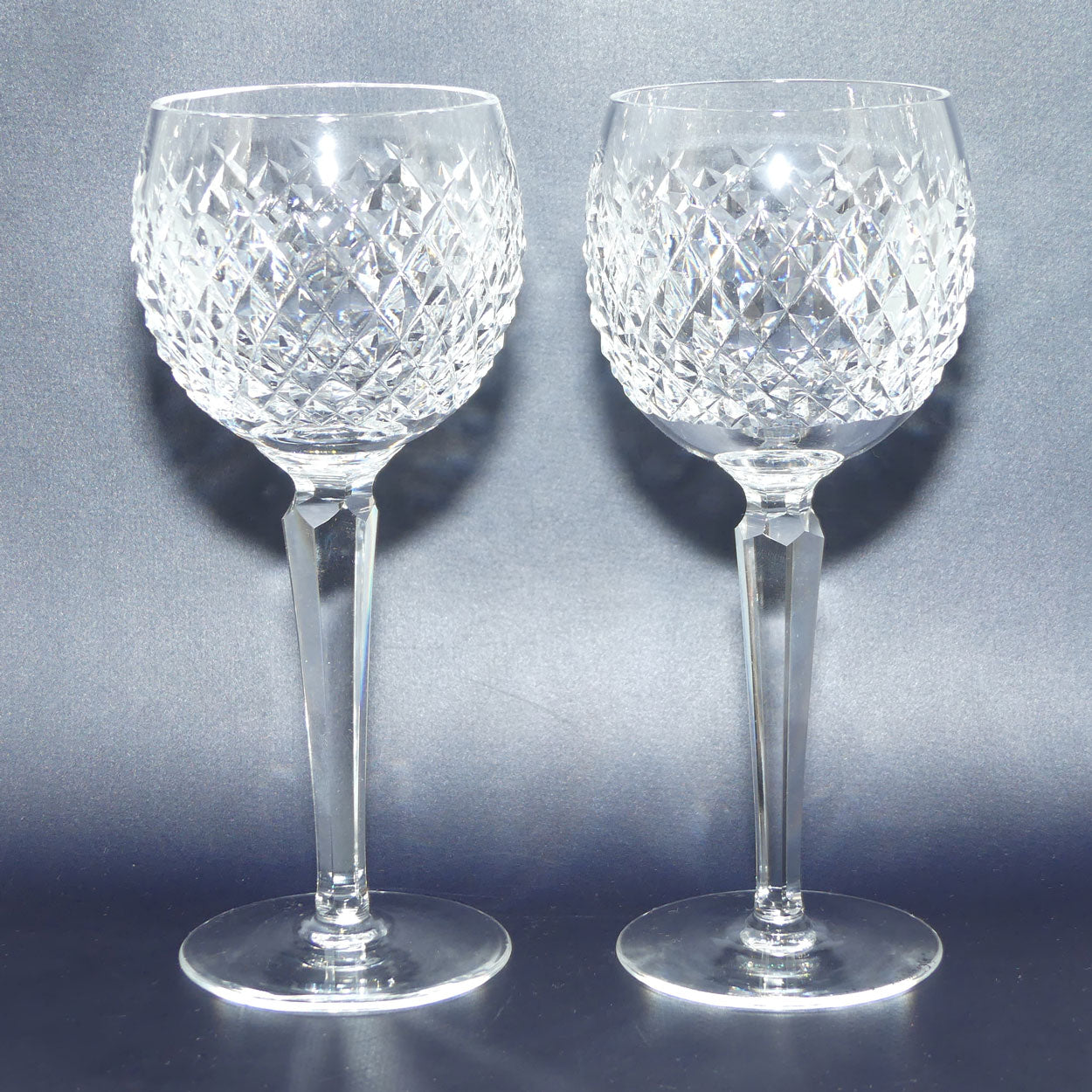 Waterford Crystal Alana pattern set of 4 Hock Wine Glasses | 125ml