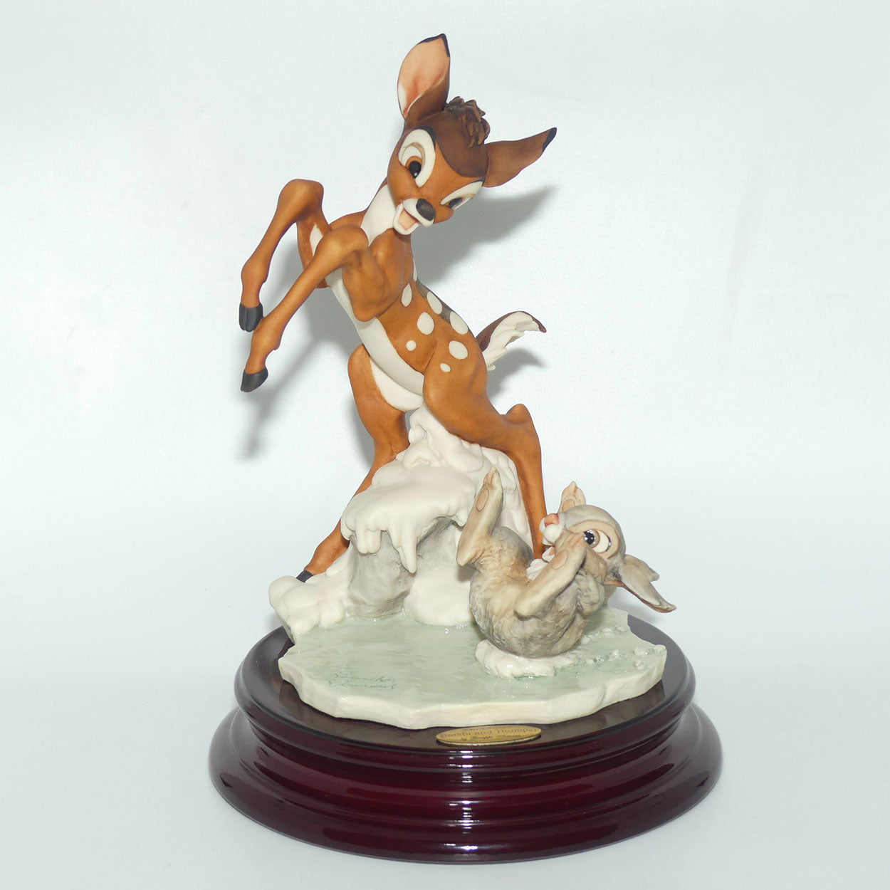 Giuseppe Armani Florence figure | 1262C | Walt Disney's Bambi and Thumper | boxed