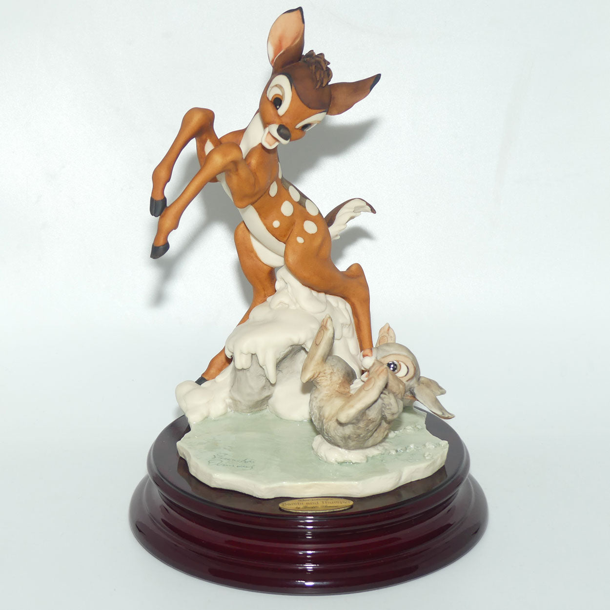 Giuseppe Armani Florence figure | 1262C | Walt Disney's Bambi and Thumper | boxed