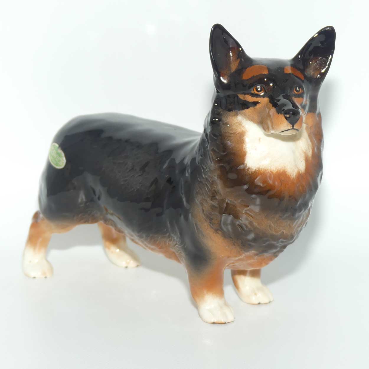#1299A Beswick Corgi | Black Prince | Original Label