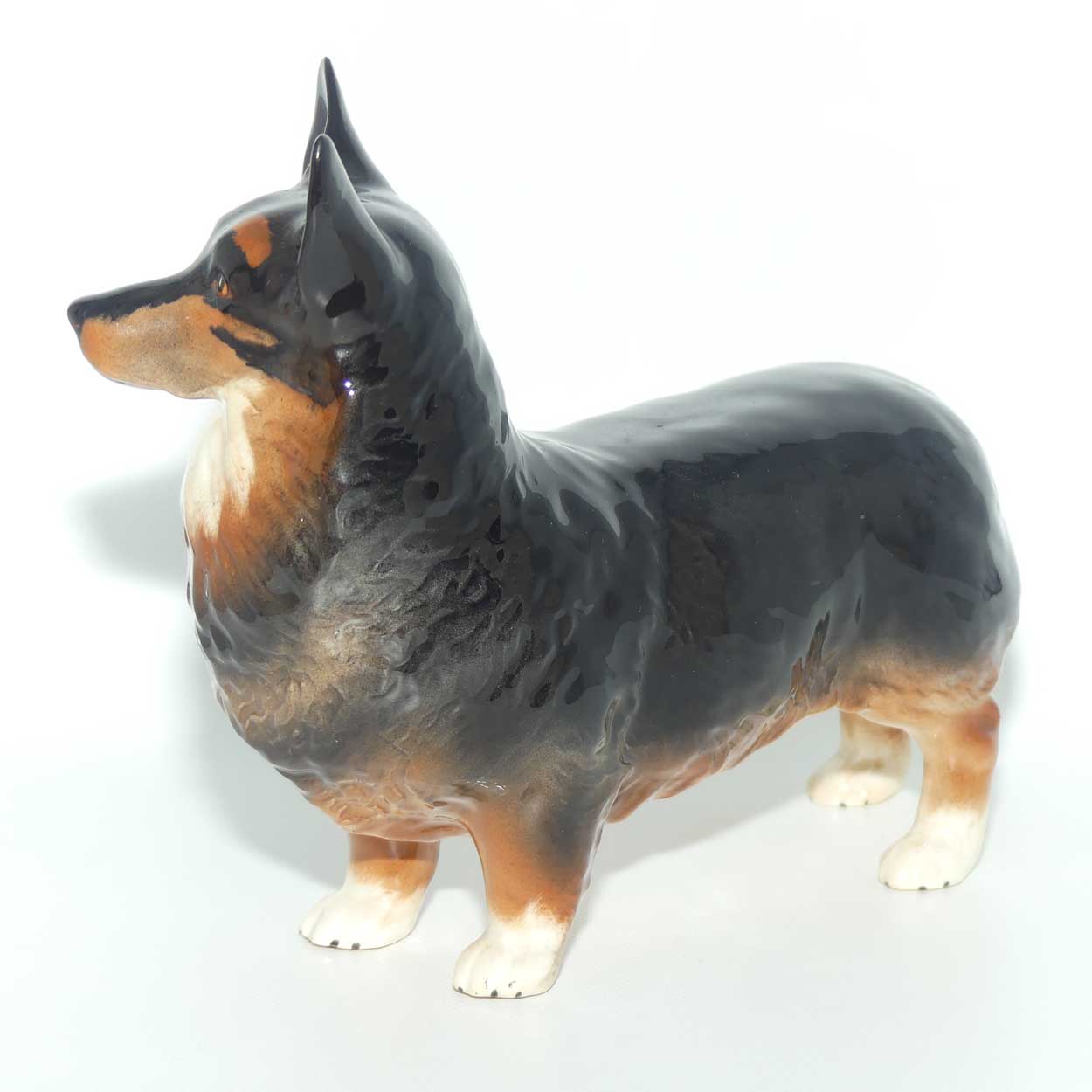 #1299A Beswick Corgi | Black Prince | Original Label