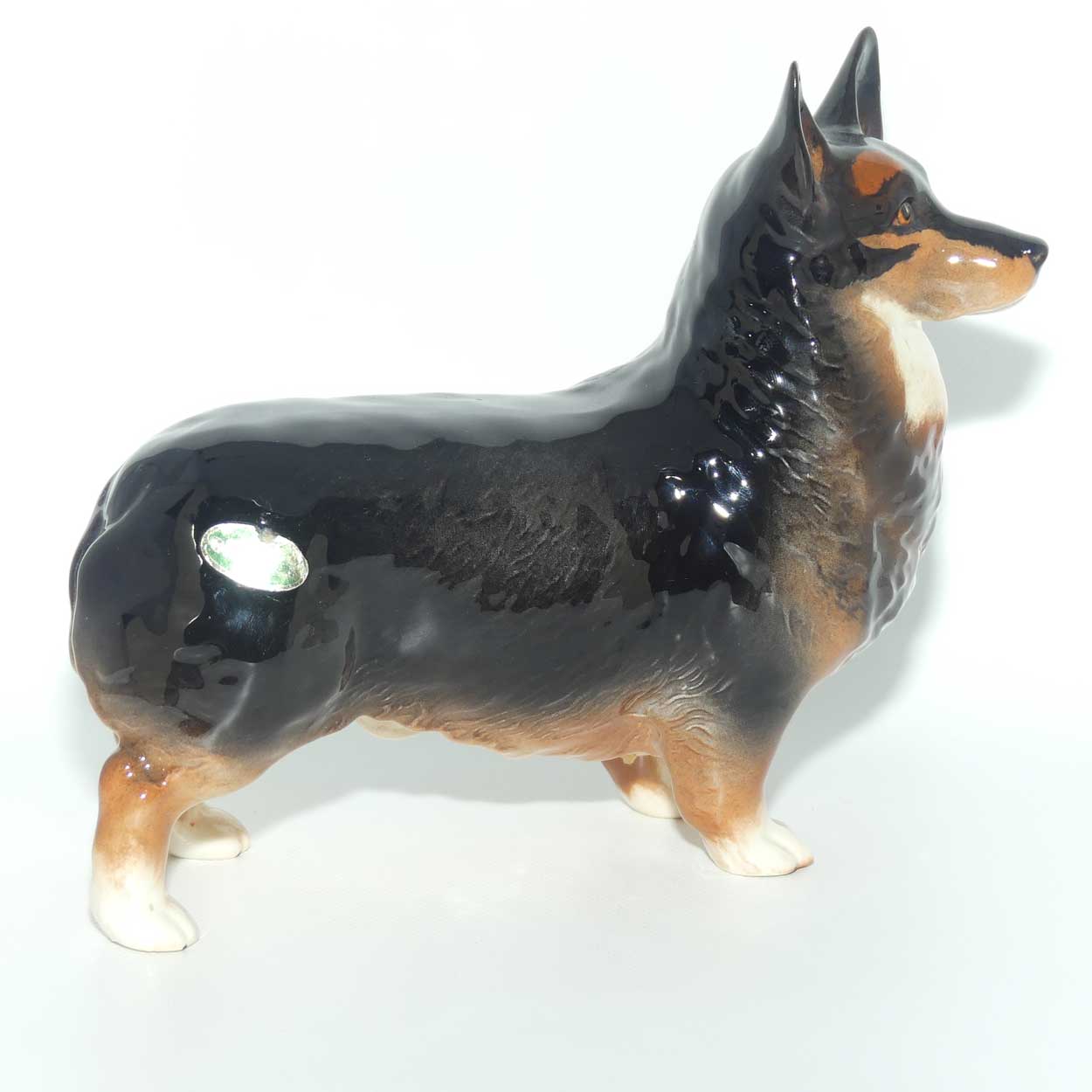 #1299A Beswick Corgi | Black Prince | Original Label