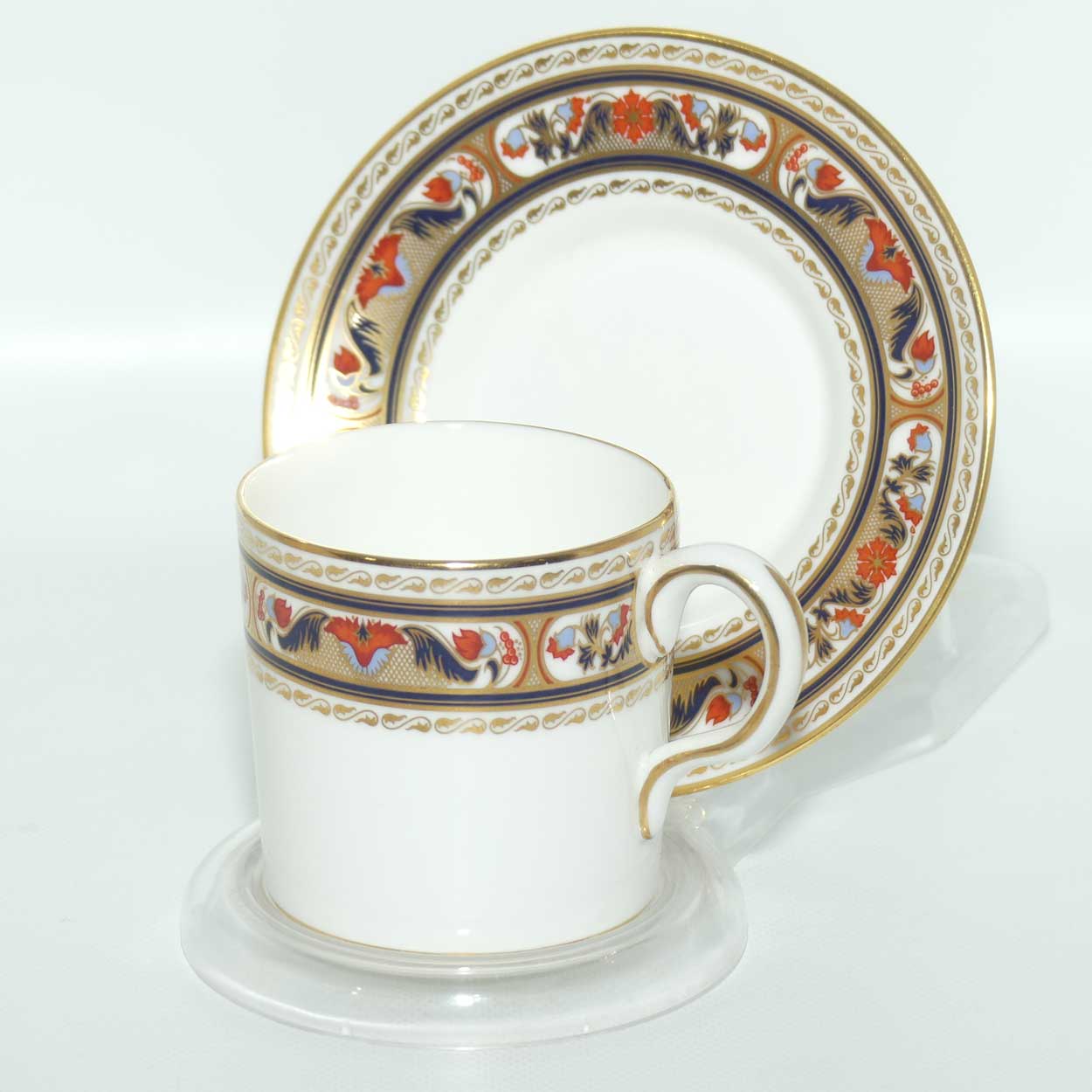Royal Crown Derby Chardonnay pattern coffee duo | 2nd