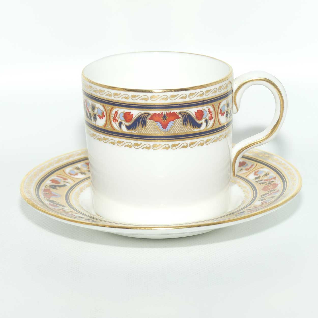 Royal Crown Derby Chardonnay pattern coffee duo | 2nd