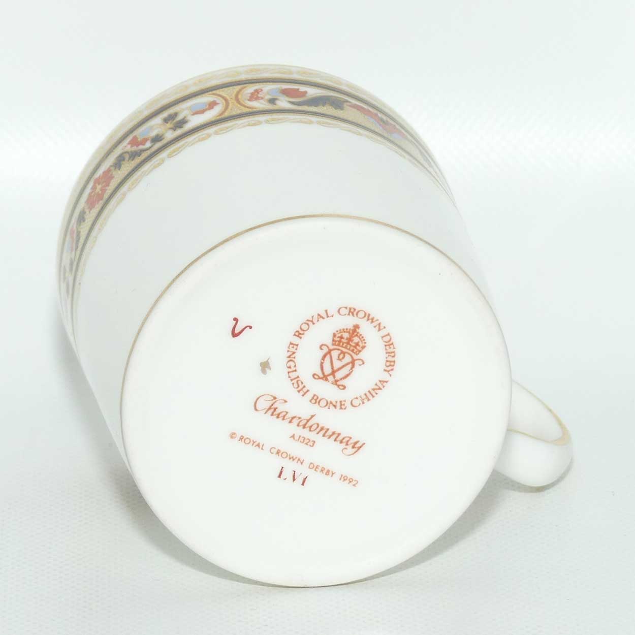 Royal Crown Derby Chardonnay pattern coffee duo | 2nd