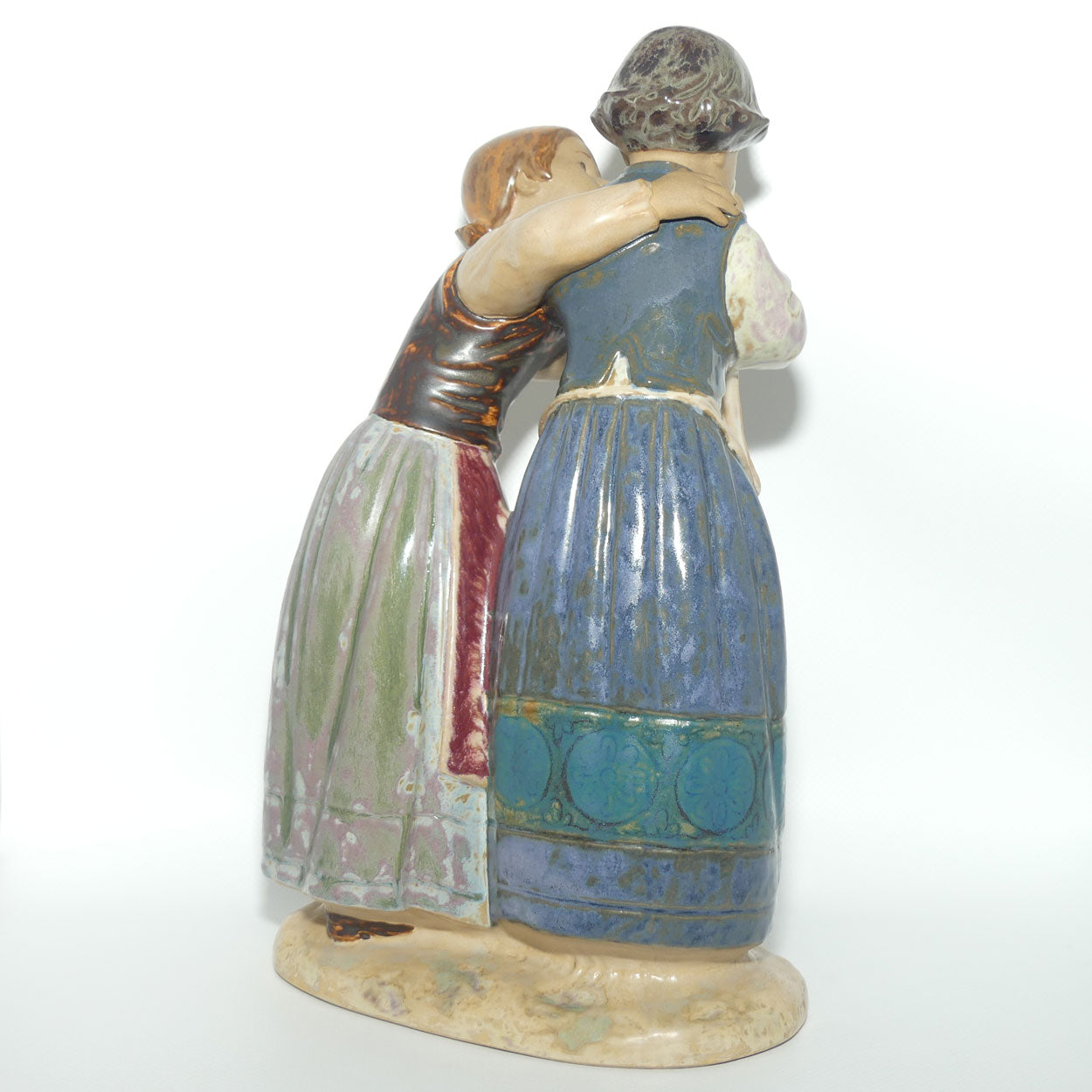 Lladro figure Comforting her Friend | Gres | #1326