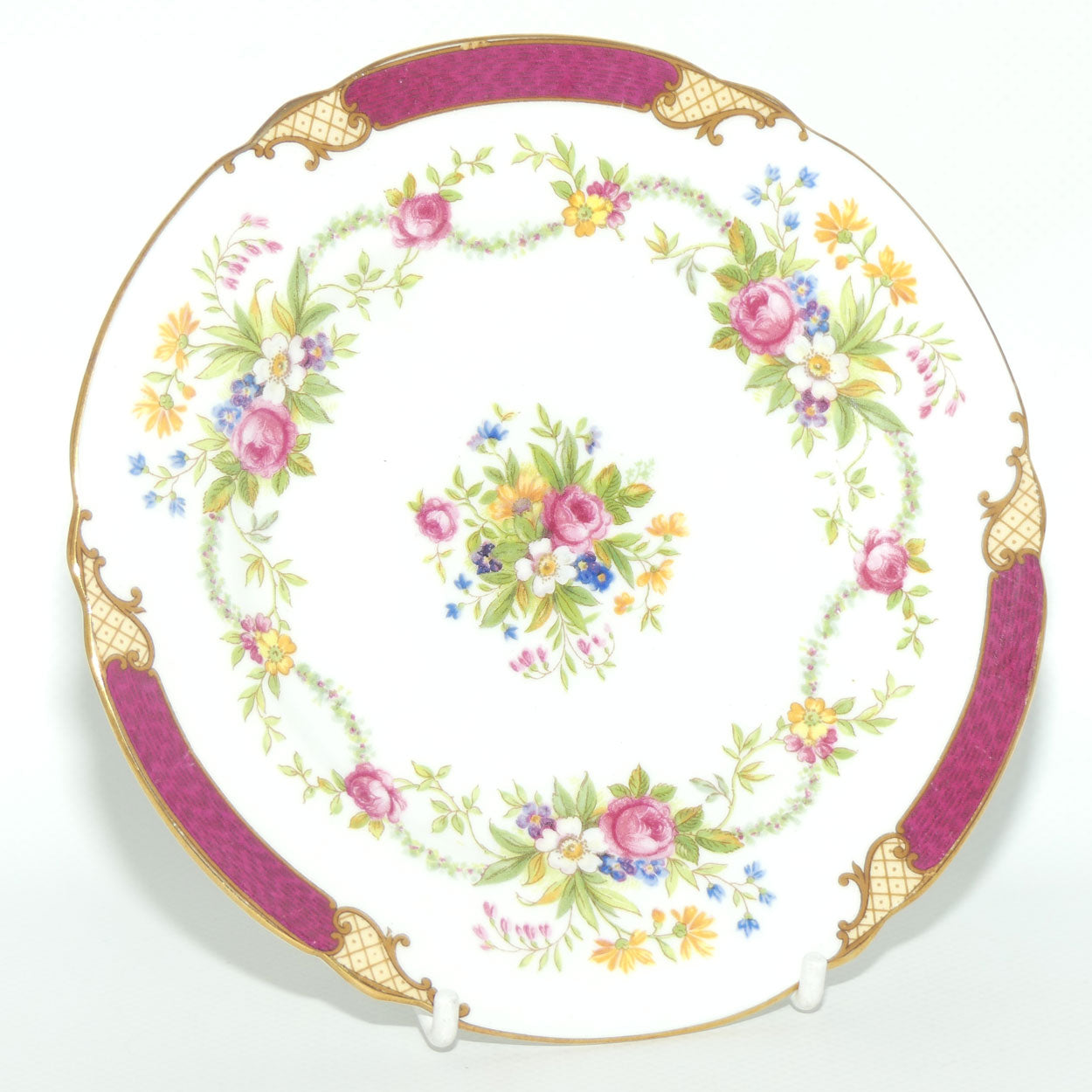 Shelley Dubarry pattern tea plate | 13395 | 15.3cm diam