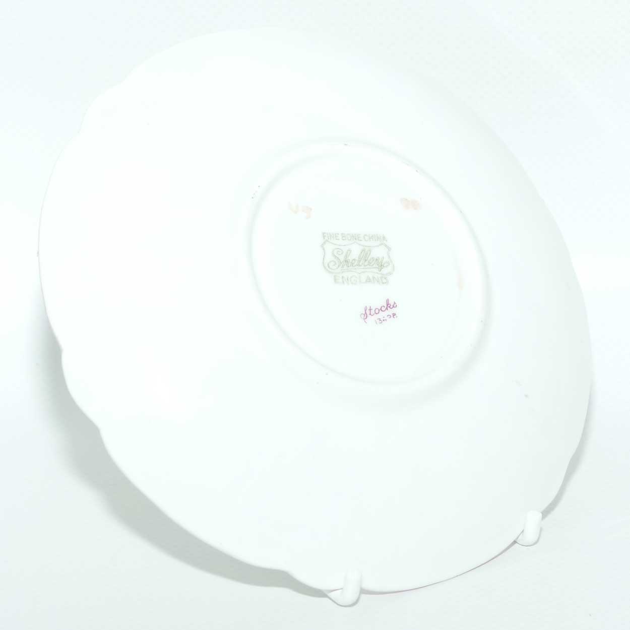 Shelley Oleander shape Stocks trio | 13428 | Pink trim