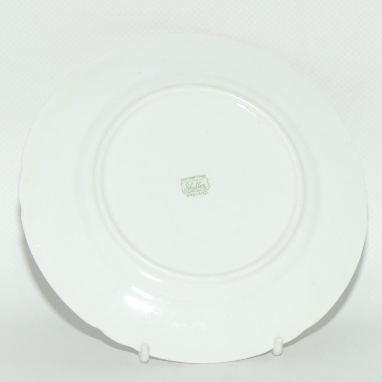Shelley Oleander shape Stocks pattern tea plate | 13428 | 15.3cm diam