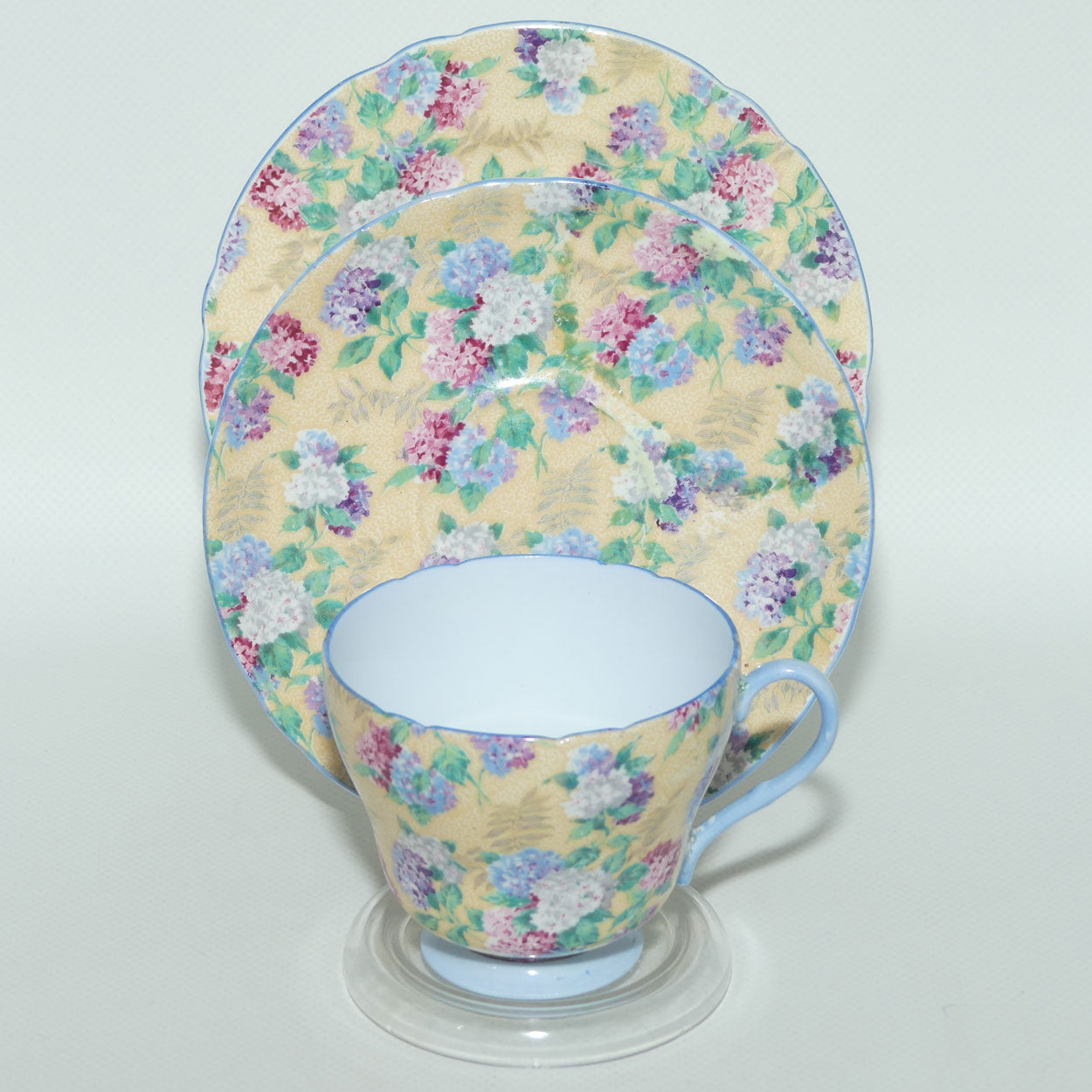 Shelley Richmond shape Summer Glory trio | Bone Ground | Blue Wash and Trim | 13456