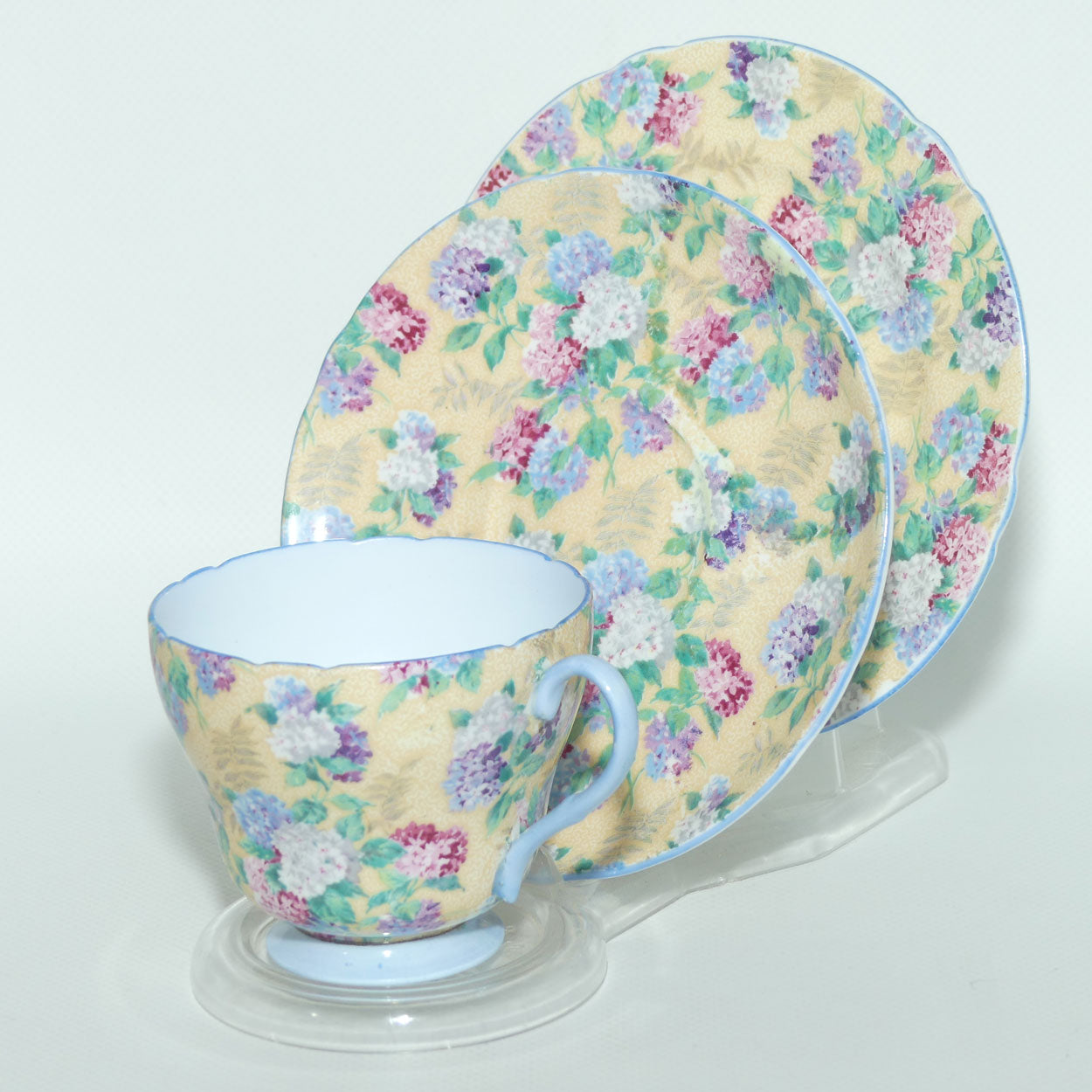 Shelley Richmond shape Summer Glory trio | Bone Ground | Blue Wash and Trim | 13456
