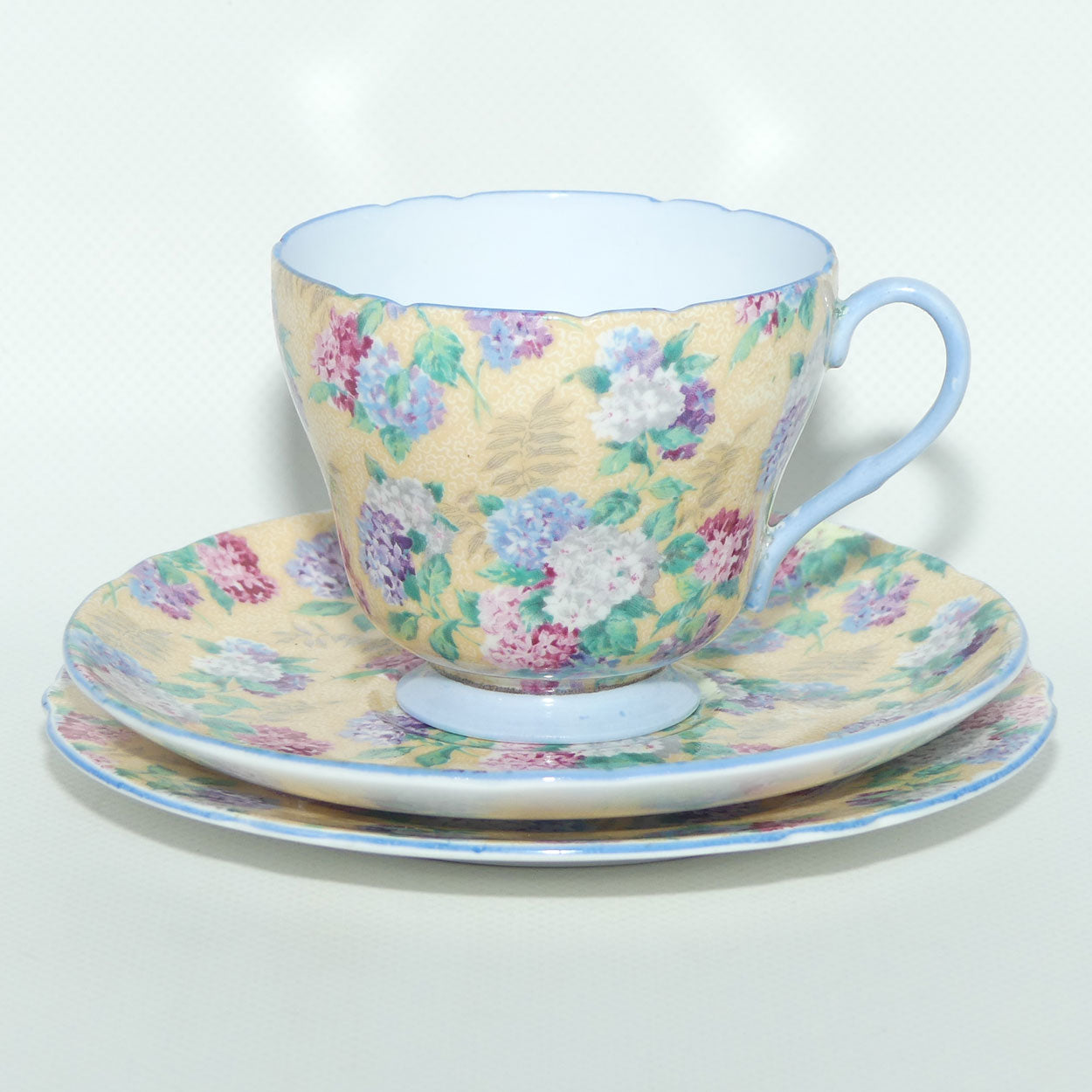Shelley Richmond shape Summer Glory trio | Bone Ground | Blue Wash and Trim | 13456