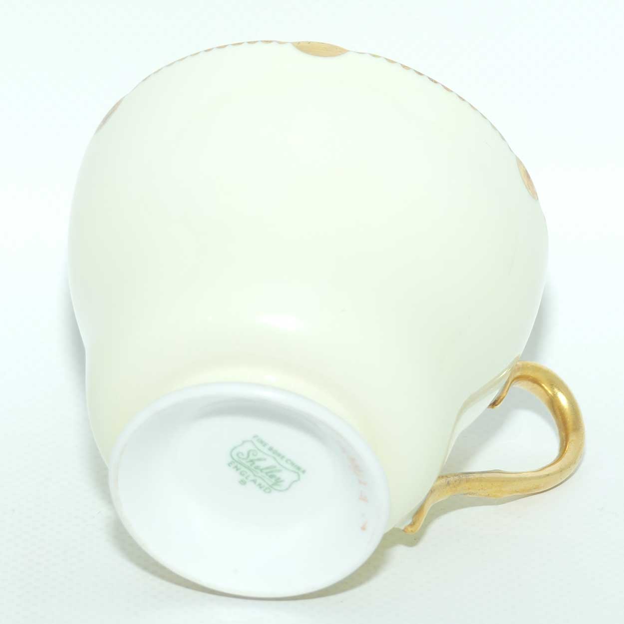 Shelley Richmond shape Cream with Gilt trim trio | 13488